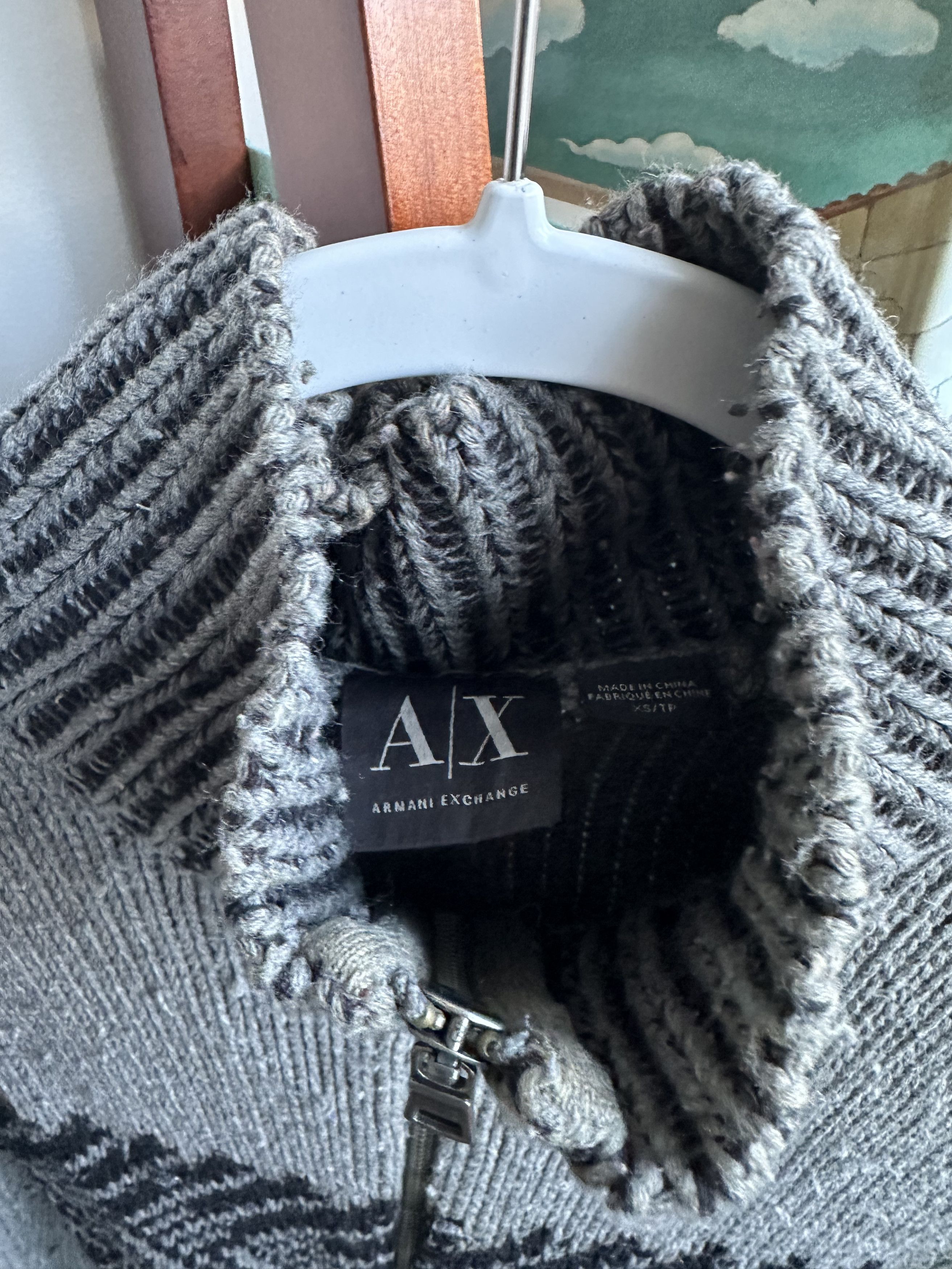 Armani Exchange Vintage 2010s Armani Exchange Zip Up Size US XS / EU 42 / 0 - 3 Thumbnail