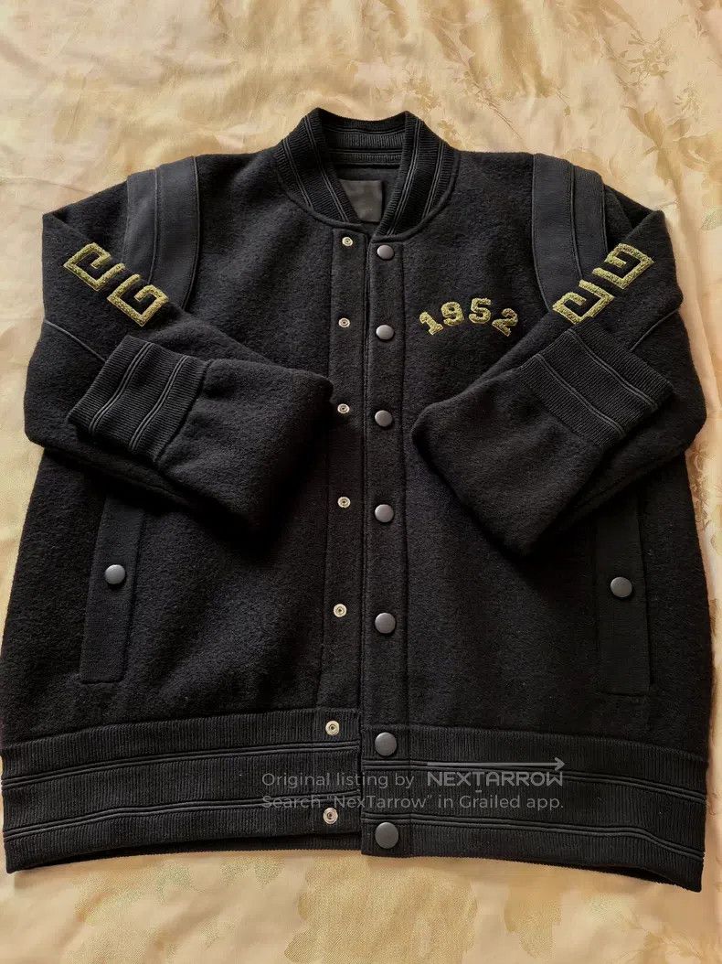 Givenchy Givenchy Baseball Jacket (Size M, Full Wool, Chest 120) Size US M / EU 48-50 / 2 - 1 Thumbnail