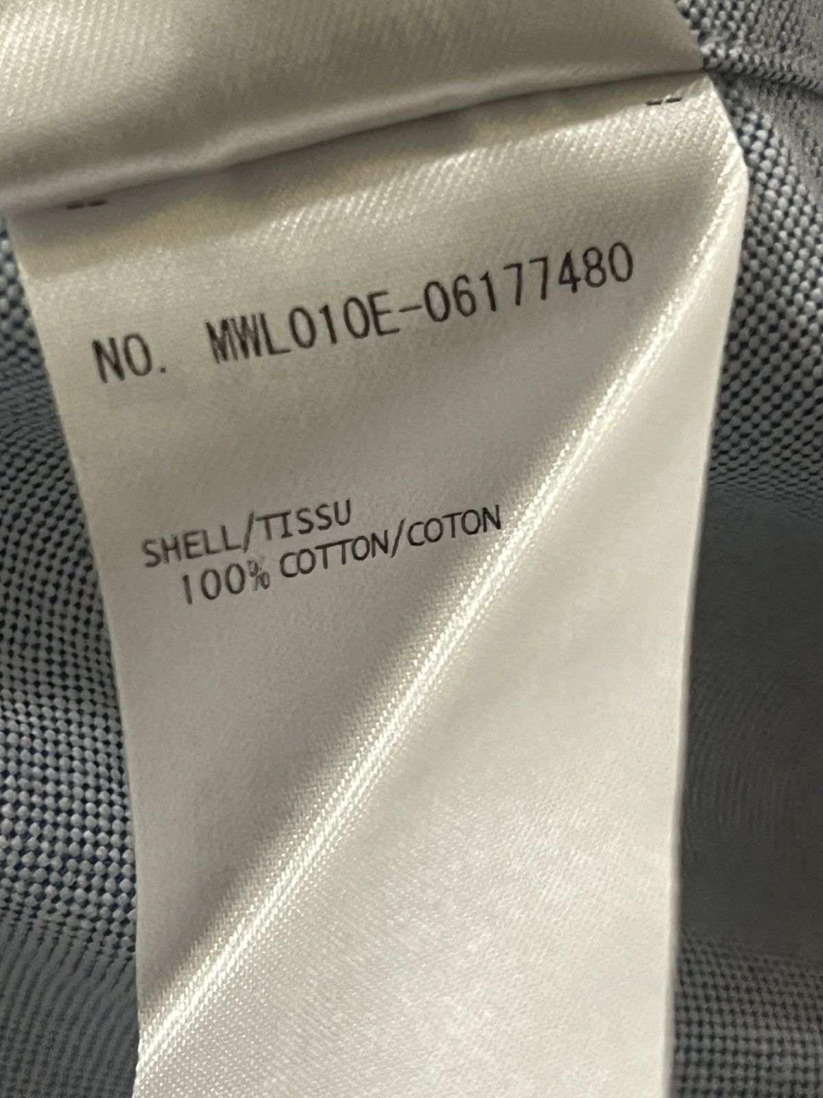 Thom Browne Thom Browne Classic Oxford Cotton Shirt Sz 1 Size US S / EU 44-46 / 1 - 14 Thumbnail
