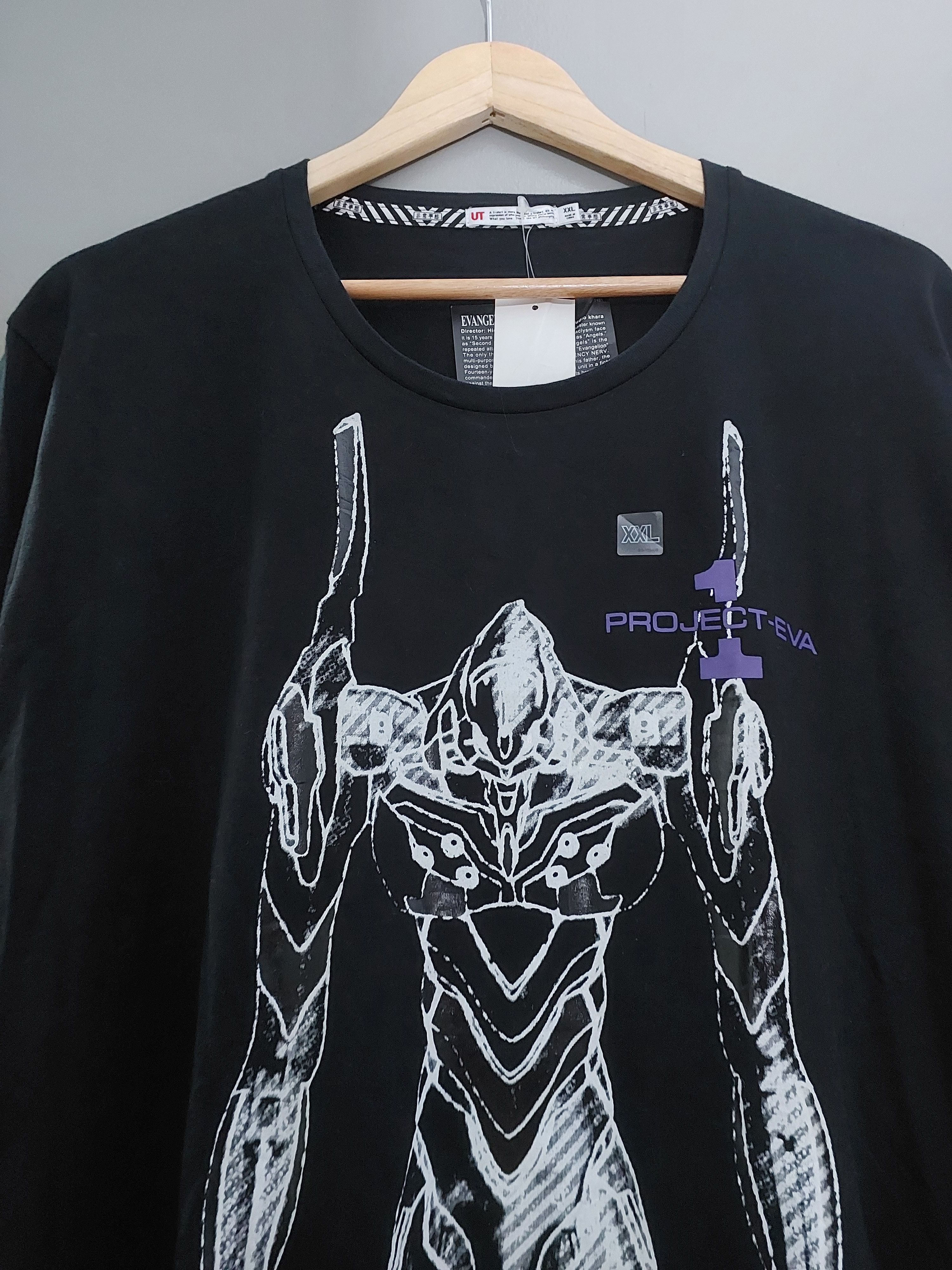 Anime EVANGELION ANIME T-SHIRT Size US XXL / EU 58 / 5 - 6 Thumbnail