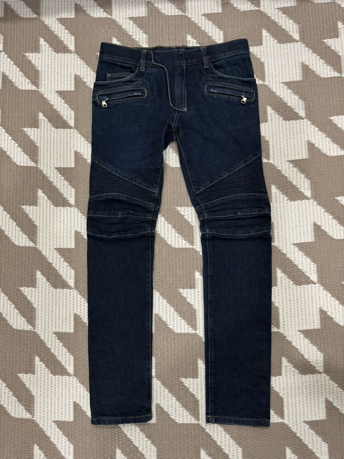 Balmain Balmain Biker Jeans Size US 30 / EU 46 - 1 Thumbnail