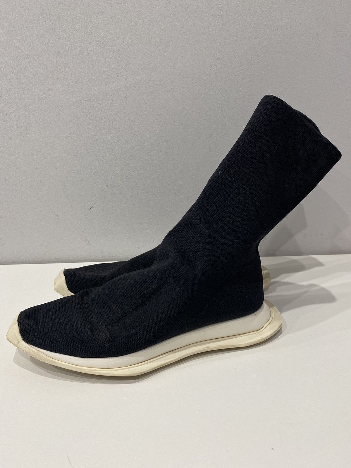 Rick Owens Drkshdw Rick Owens DRKSHDW Runner Stretch Sock Low Size US 9 / EU 42 - 10 Thumbnail