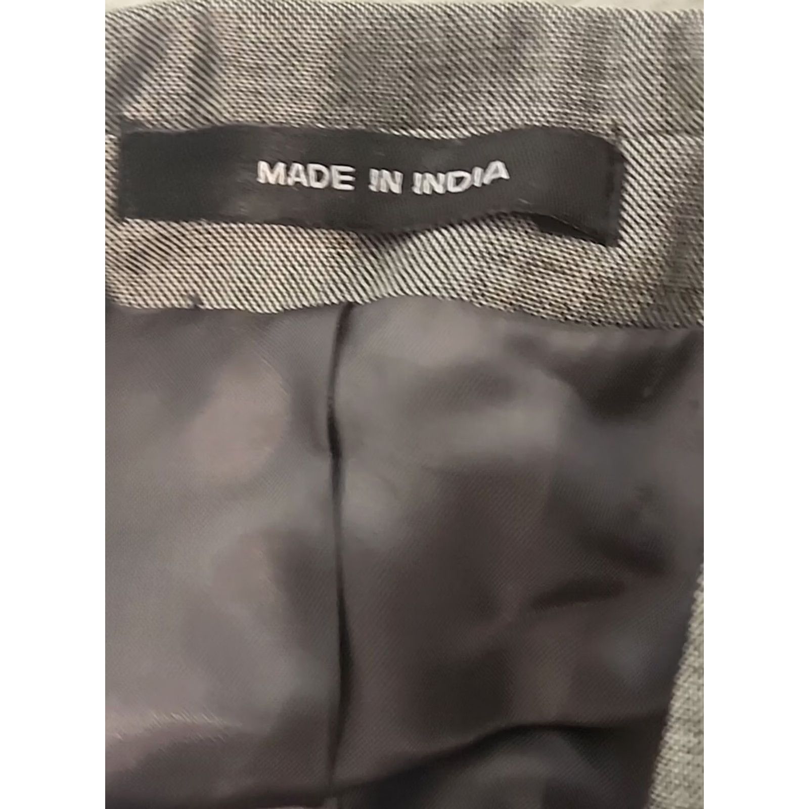 Ralph Lauren Ralph Lauren Suit Jacket Mens 42R 100% Wool Houndstooth Gray Classic Fit Style Jacket Clergy? Size 42R - 5 Thumbnail