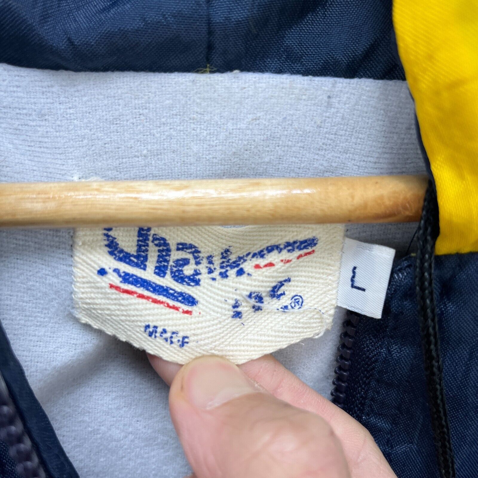 Vintage Vintage '90s Chalk Line West Virginia Mountaineers Large Size US L / EU 52-54 / 3 - 4 Thumbnail