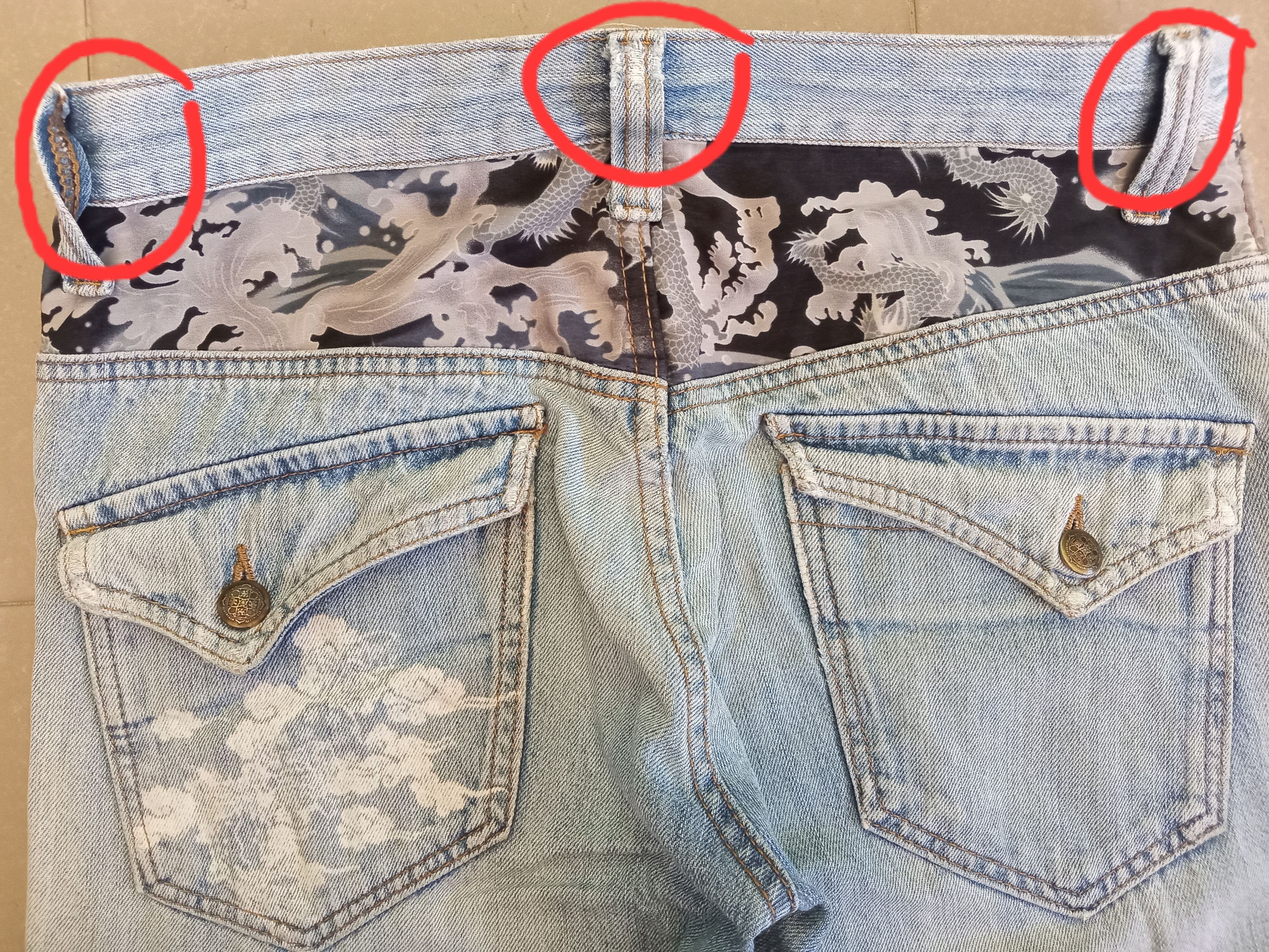 If Six Was Nine × Japanese Brand Vintage💥PIKO Sukajan Brand Light Blue Wash Jeans Size US 32 / EU 48 - 11 Thumbnail