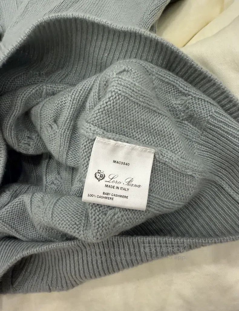 Loro Piana Loro Piana 100% Cashmere Sweater, the Best Baby Cashmere Size US L / EU 52-54 / 3 - 2 Thumbnail
