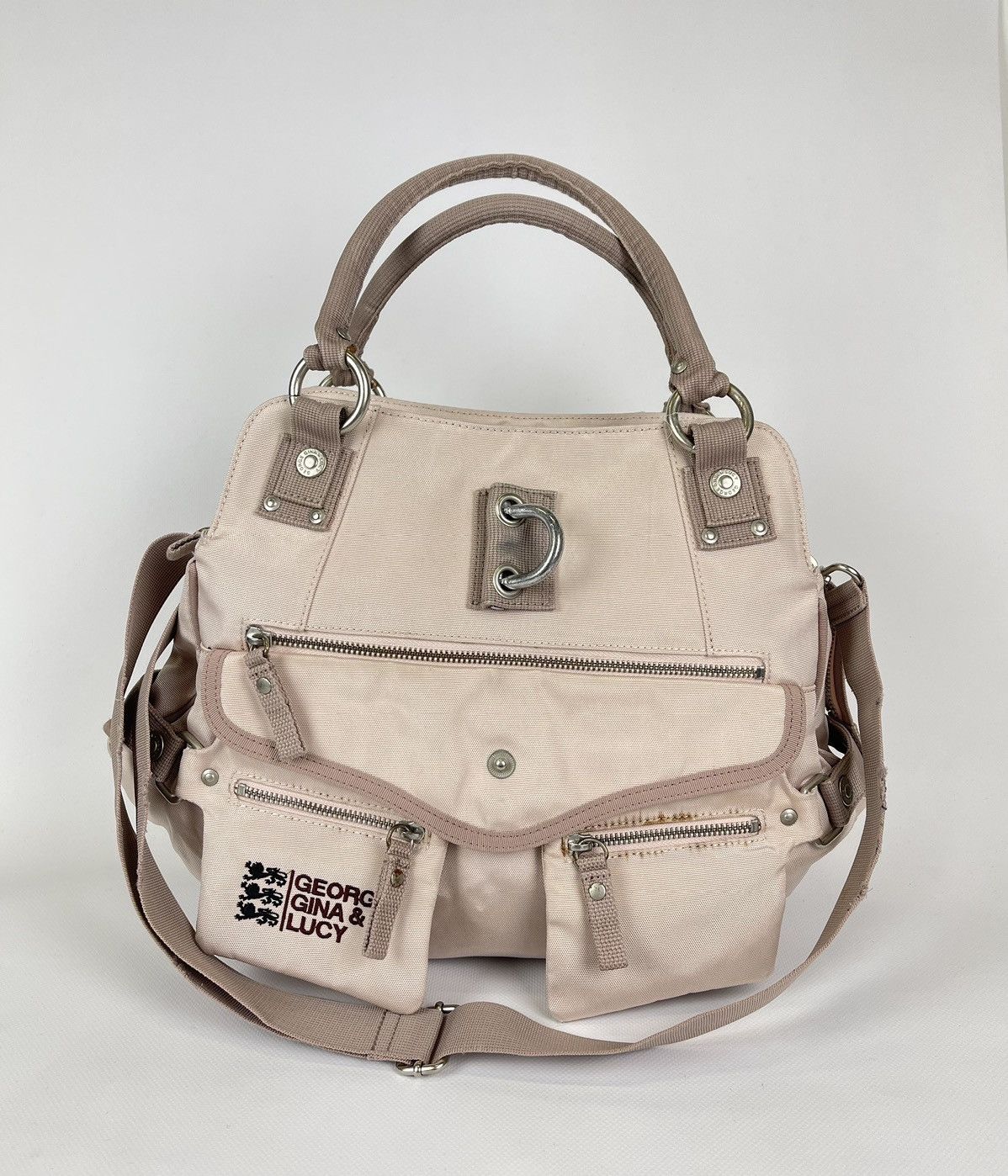 Vintage Vintage GGL George Gina & Lucy Style Stalker Bag Distressed Size ONE SIZE - 1 Thumbnail