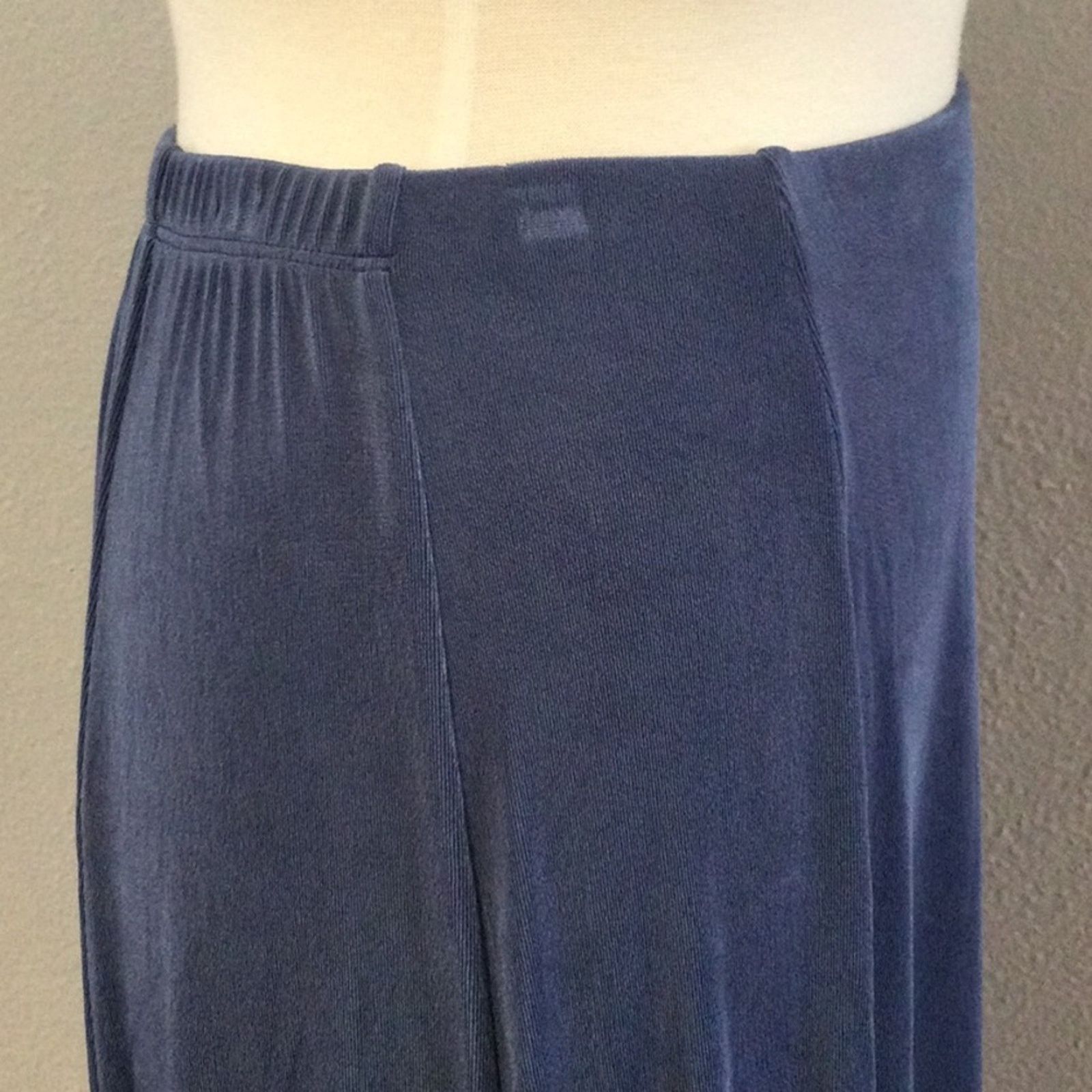 Chicos Chico's Travelers Charlotte Blue A-Line Skirt NWT 2/L/12 Size 34" / US 12 / IT 48 - 5 Thumbnail