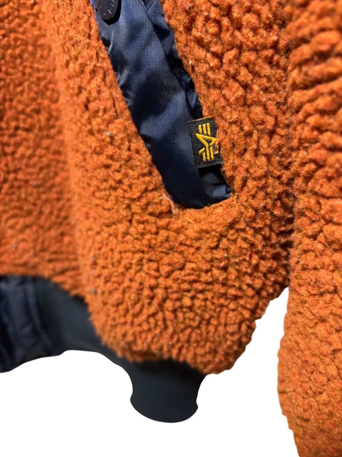 Alpha Industries Vintage Alpha Industries Reversible Sherpa MA-1 Bomber Size US M / EU 48-50 / 2 - 11 Thumbnail