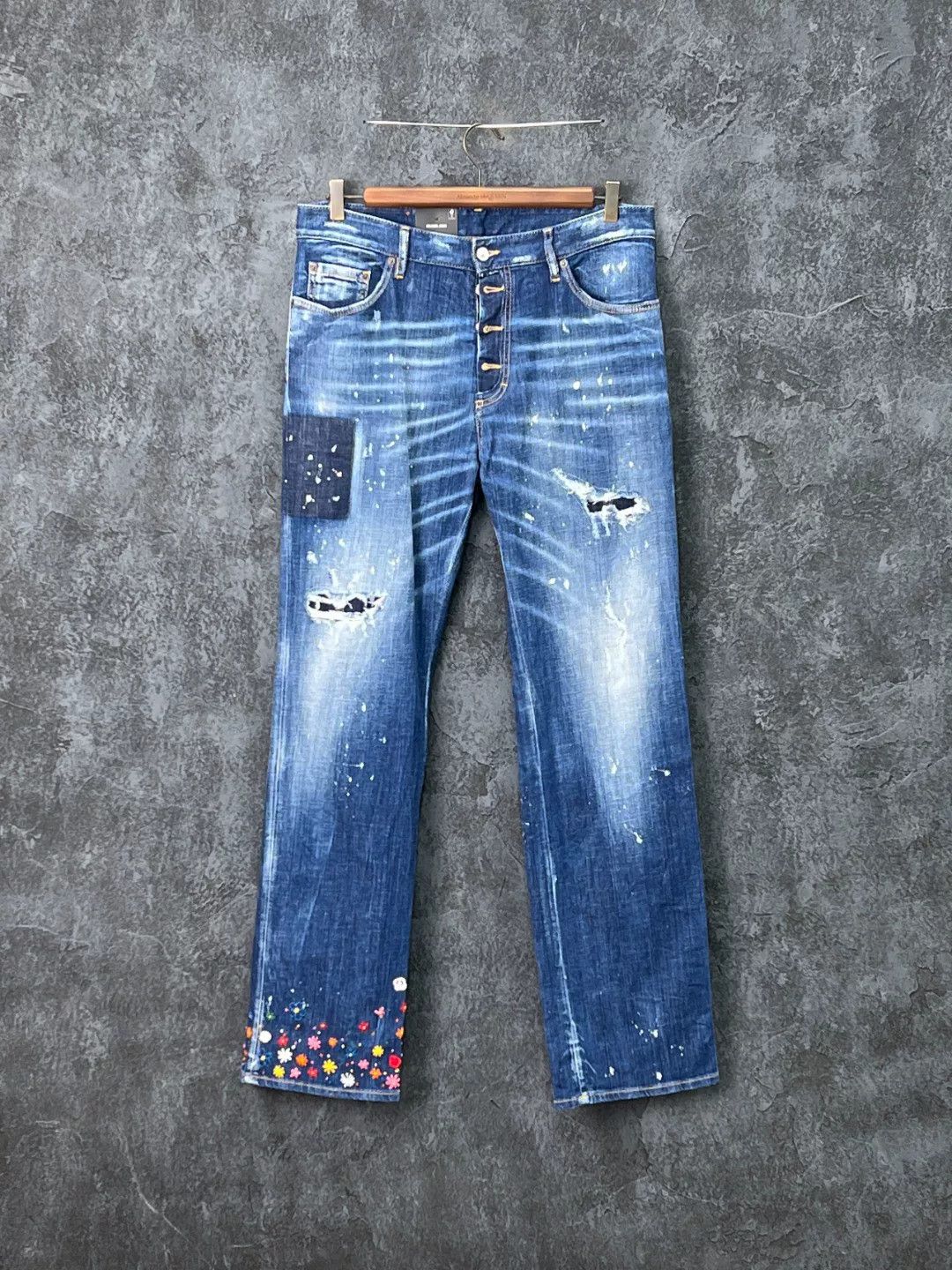 Dsquared2 Dsquared2 Denim Cotton Red Denim Jeans 34 Men Size US 34 / EU 50 - 1 Thumbnail