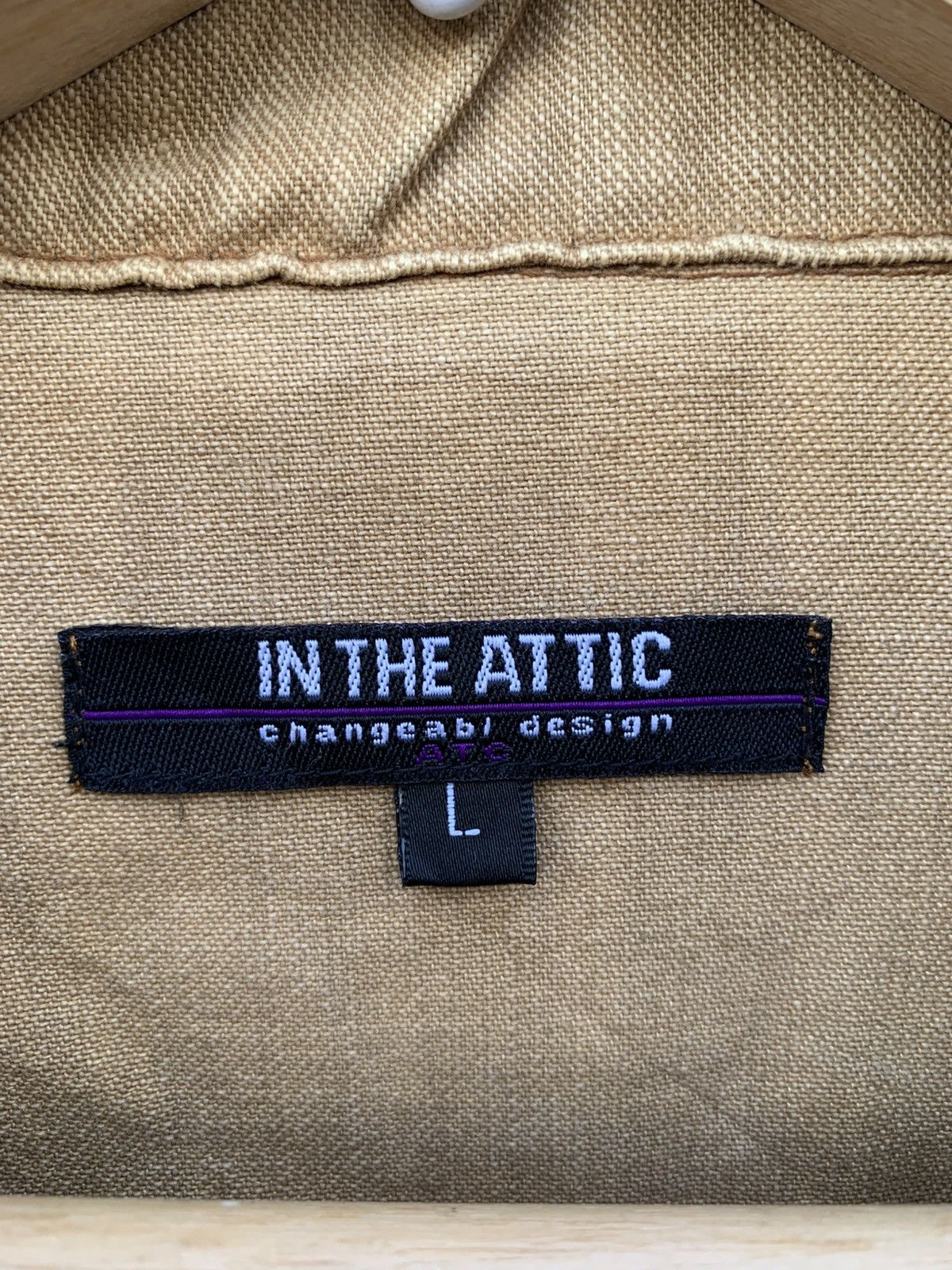 In The Attic Japanese Brand in tha attic Multic Pocket Distressed Jacket Size US L / EU 52-54 / 3 - 17 Thumbnail