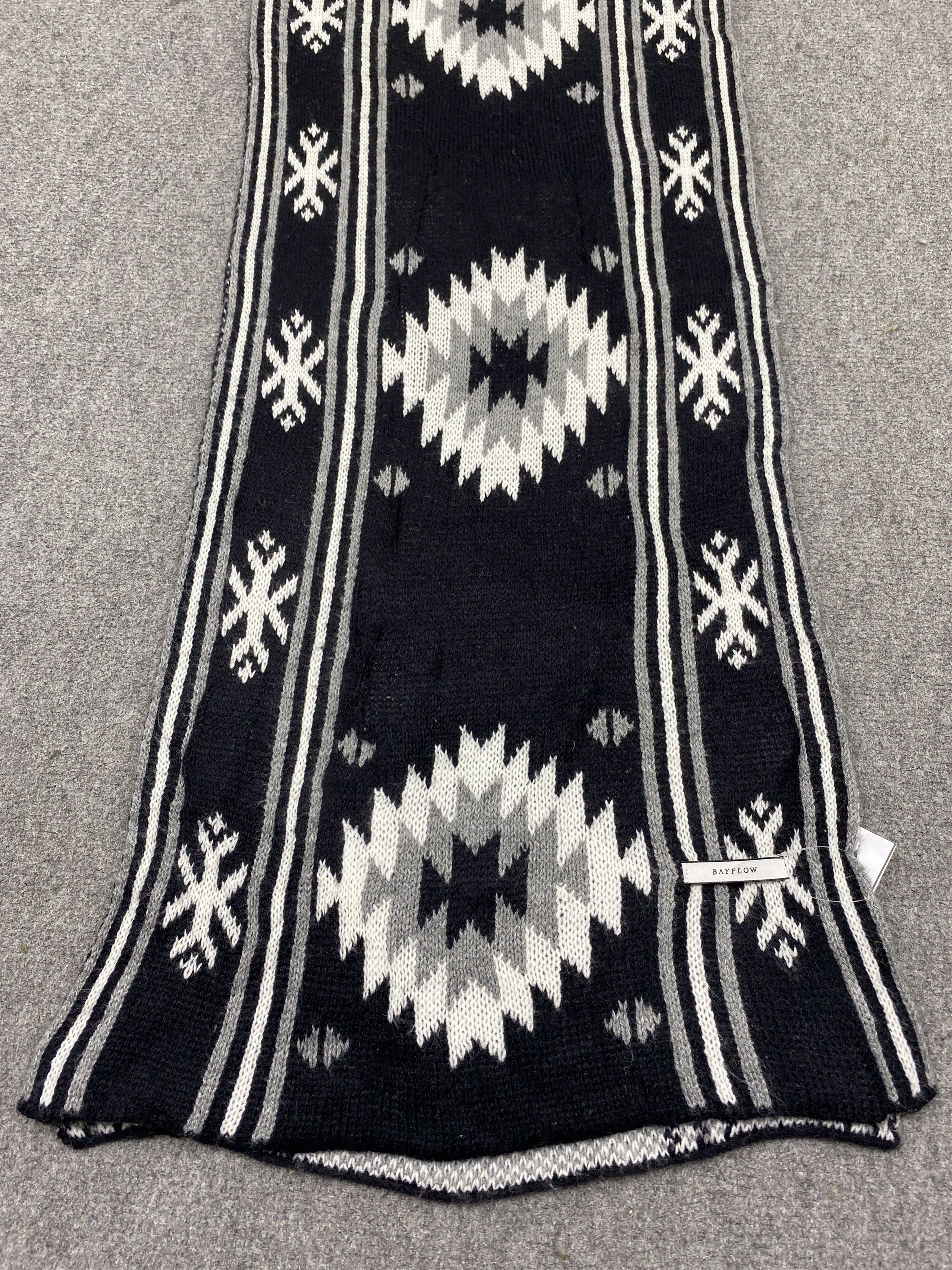 Japanese Brand Bayflow Native Design Scarf / Muffler / Neckwear SC0266 Size ONE SIZE - 6 Thumbnail
