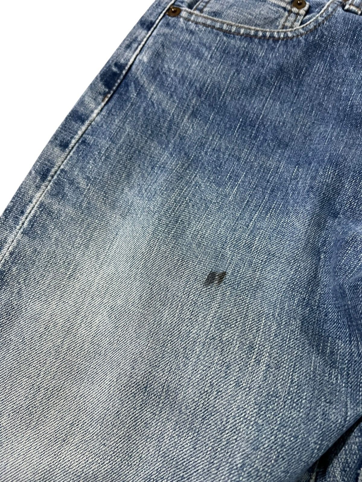 Levi's Vintage Levis 502 Big E Selvedge Faded Distressed Jean Size US 28 / EU 44 - 7 Thumbnail