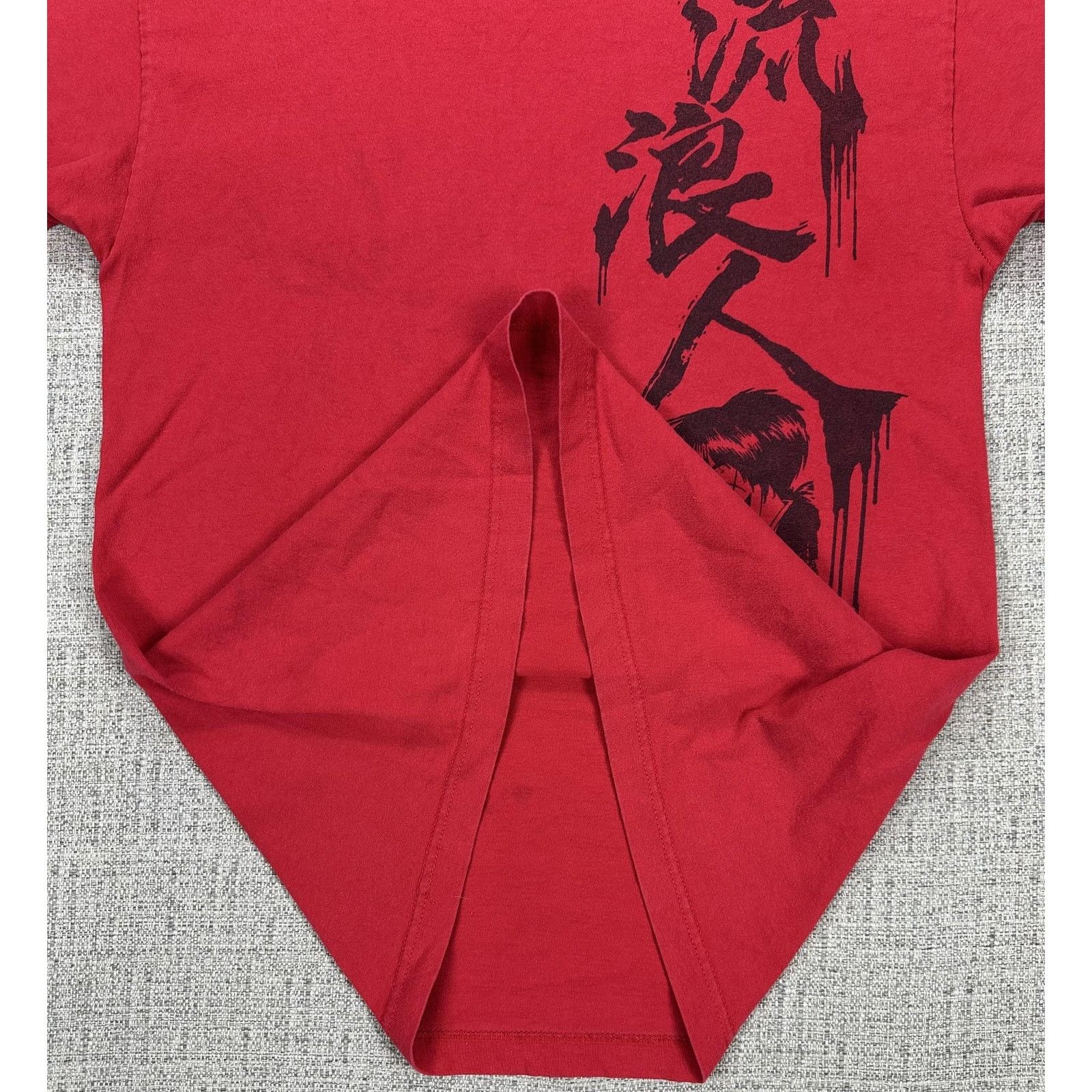 Other Rurouni Kenshin Shirt Sz M Red Samurai Anime Graphic Y2K Tee Size US M / EU 48-50 / 2 - 6 Thumbnail