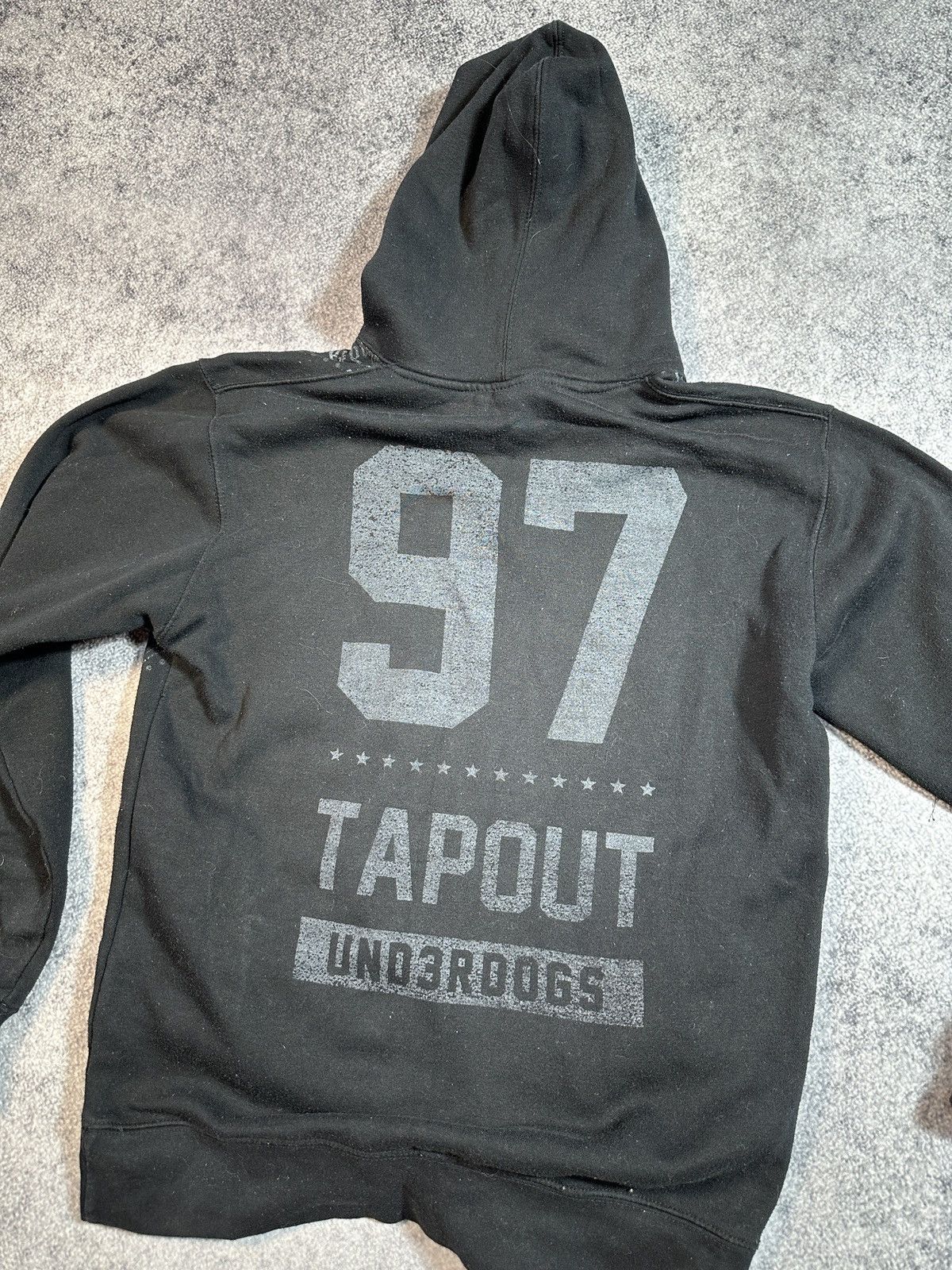Tapout Y2K Tapout Vintage Big Logo Zip Up Hoodie Streetwear Rare XL Size US M / EU 48-50 / 2 - 6 Thumbnail