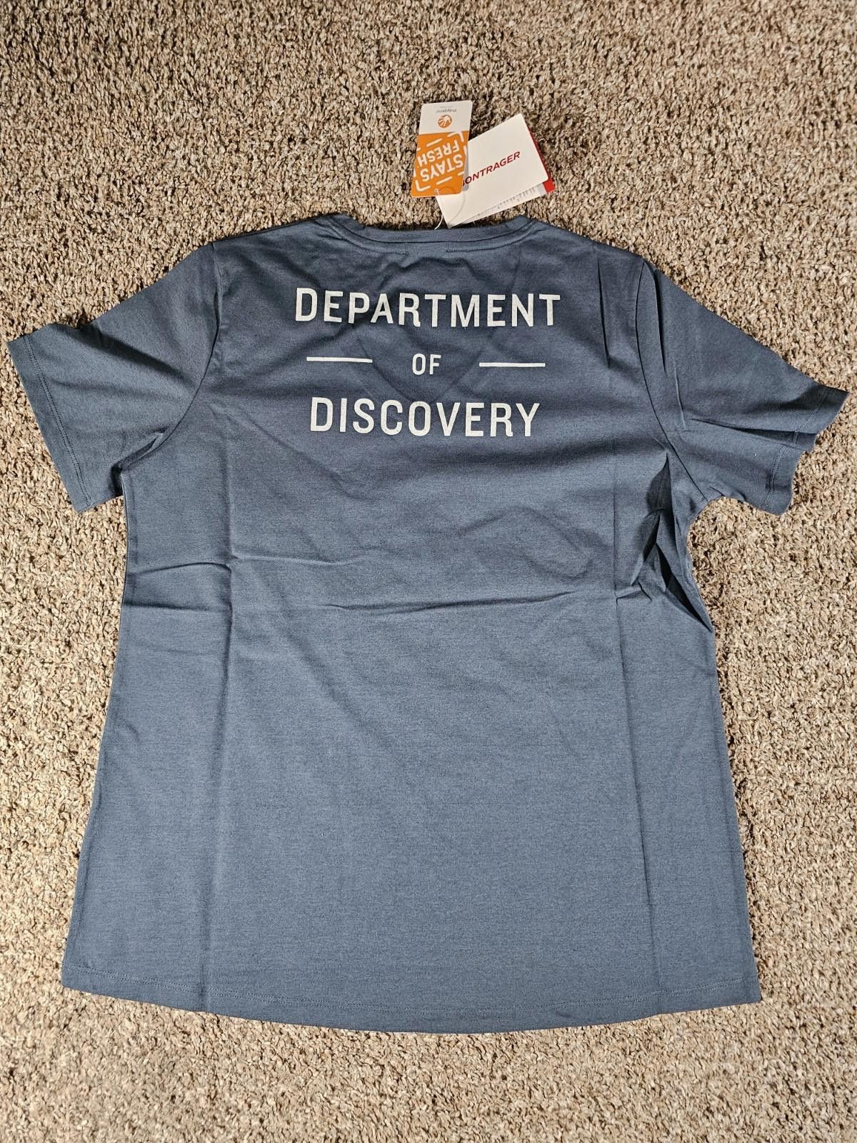 Designer Bontrager EVOKE Mountain Tech Tee XL Department Of Discovery Size ONE SIZE - 8 Thumbnail