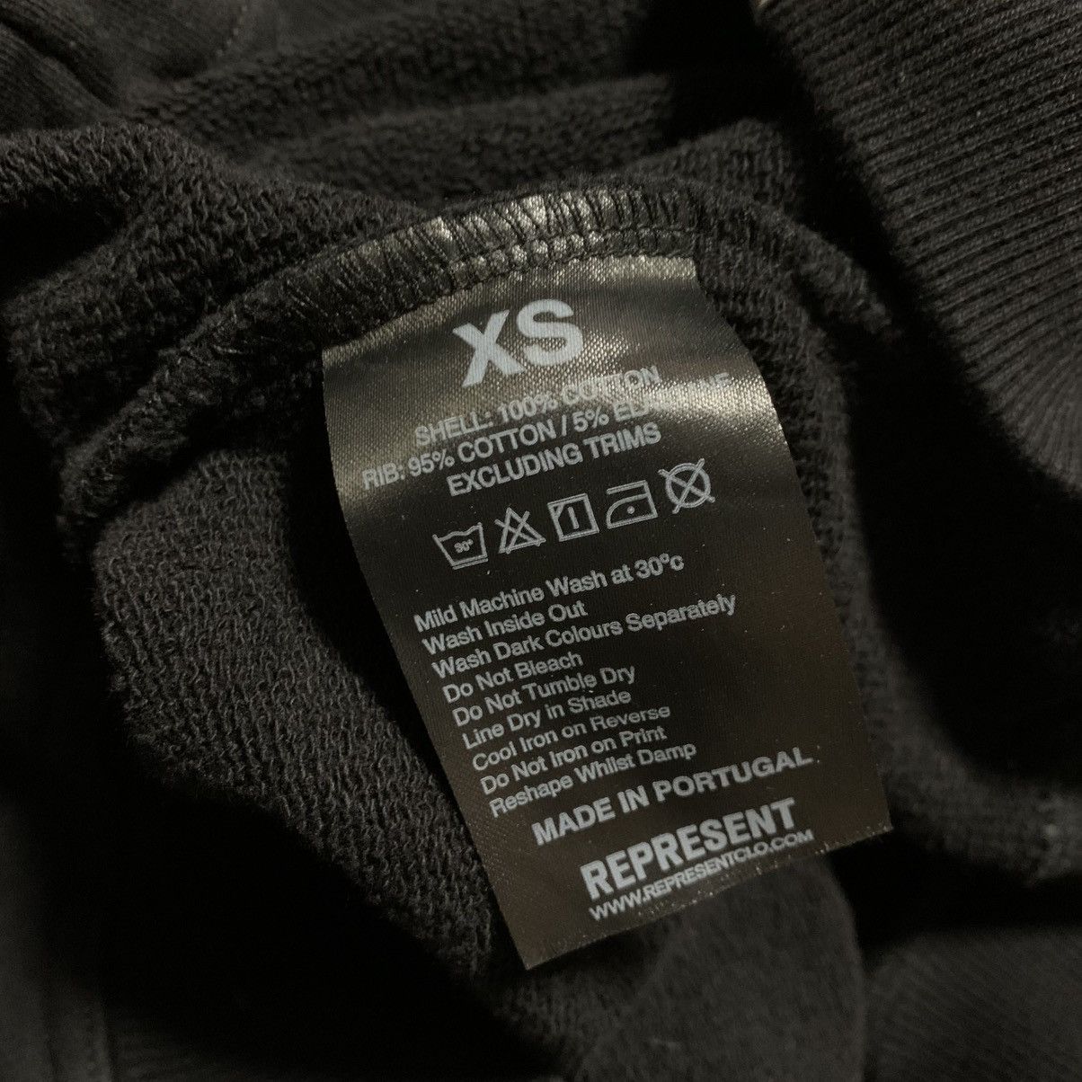 Represent Clo. Represent XS Initial Assembly Black Sweatshirt Crewneck Size US XS / EU 42 / 0 - 7 Thumbnail