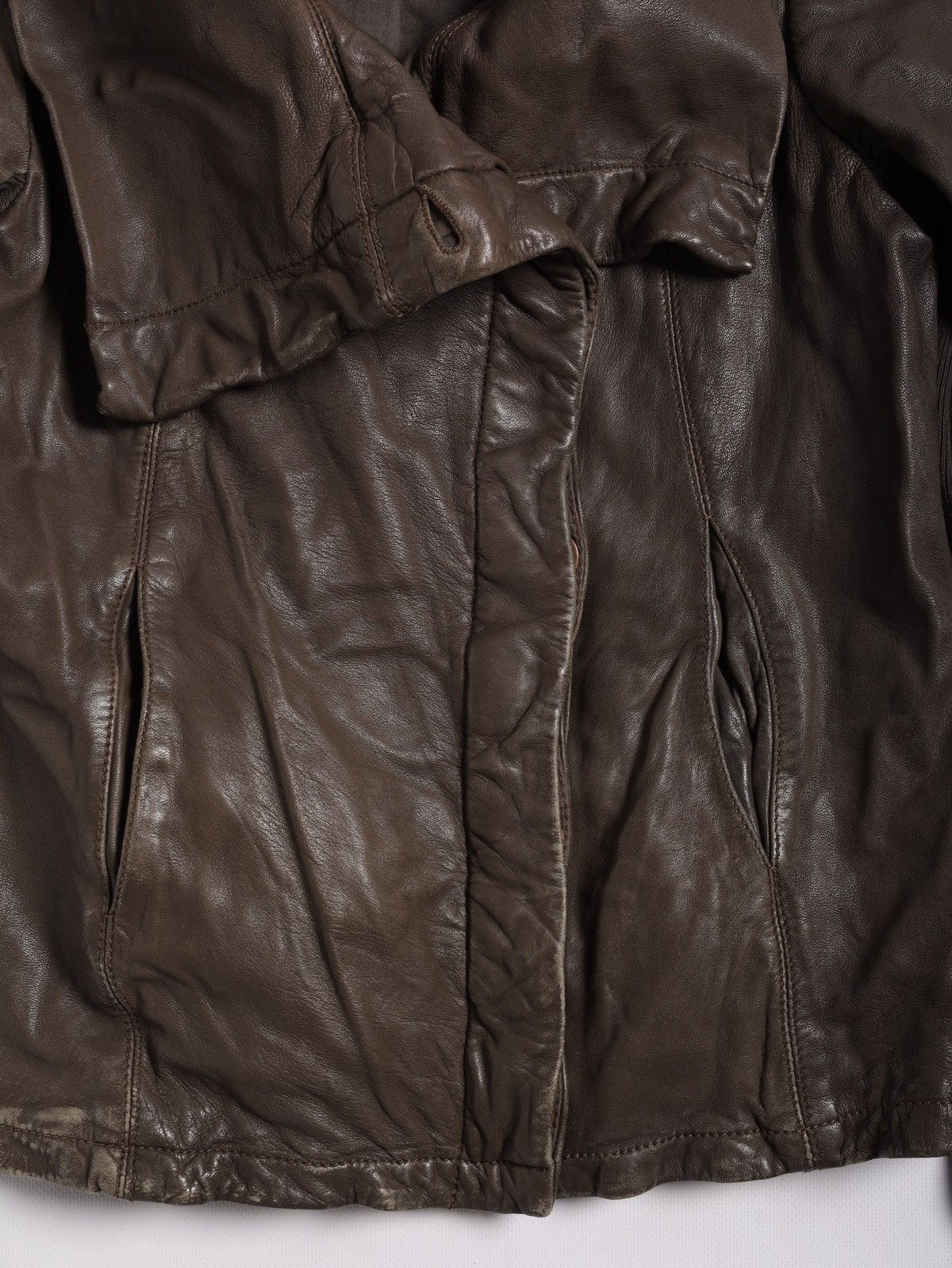 Allsaints Allsaints Kadian Leather Biker Jacket Size L / US 10 / IT 46 - 5 Thumbnail