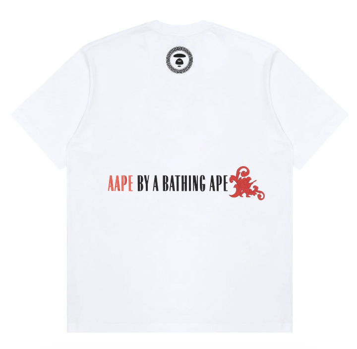 Aape × Bape Aape by Bape "AAPE UNVS" Tee Shirt (With Tags) Size US XL / EU 56 / 4 - 2 Thumbnail