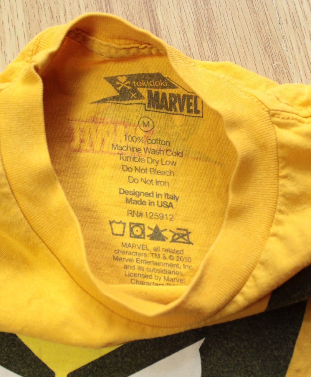 tokidoki 🔥 Tokidoki x Marvel Wolverine Vintage T Shirt 2010 USA Movie Size US M / EU 48-50 / 2 - 3 Thumbnail
