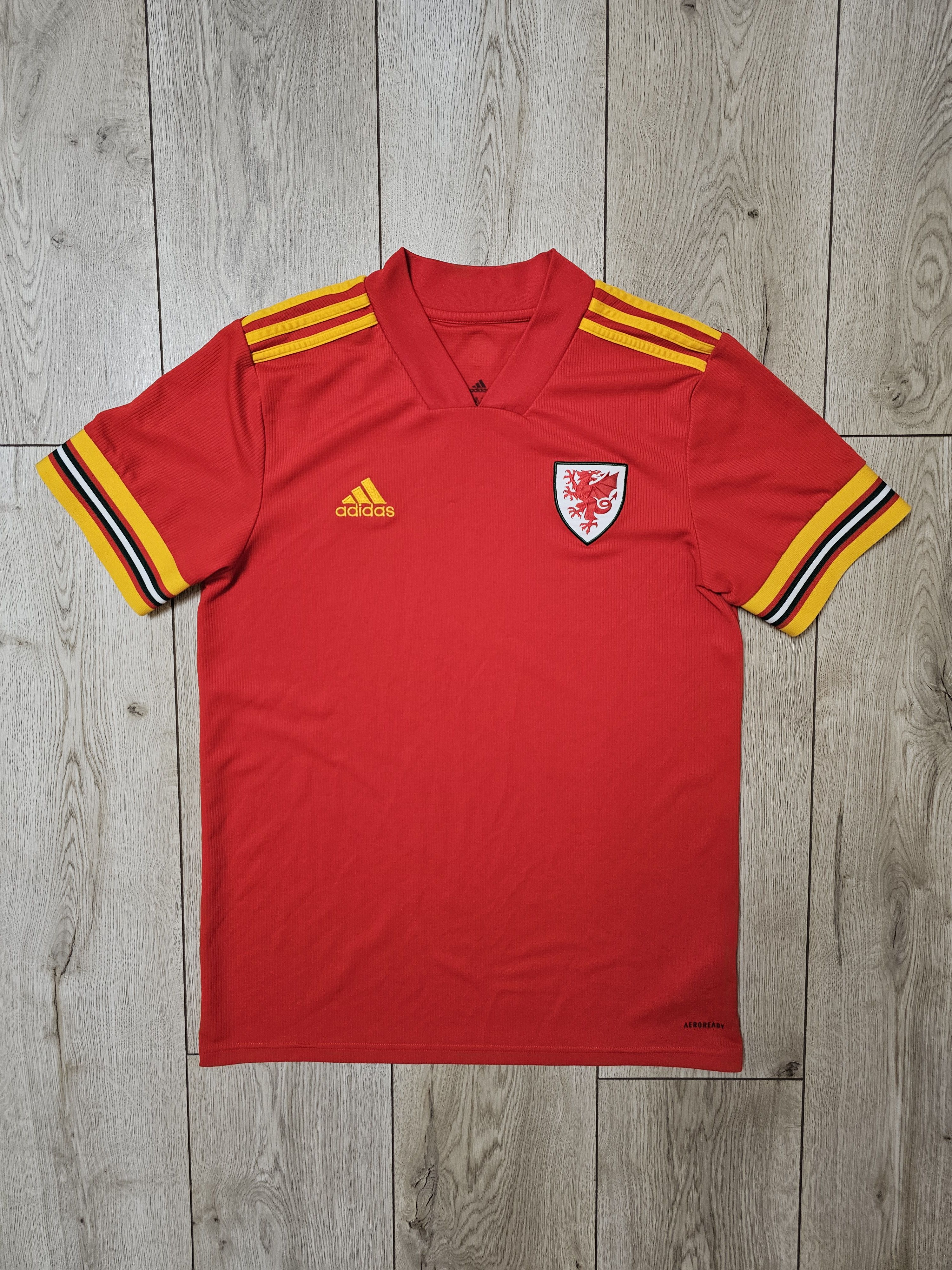 Adidas WALES 2020 2022 HOME FOOTBALL SHIRT SOCCER JERSEY Size US M / EU 48-50 / 2 - 1 Thumbnail