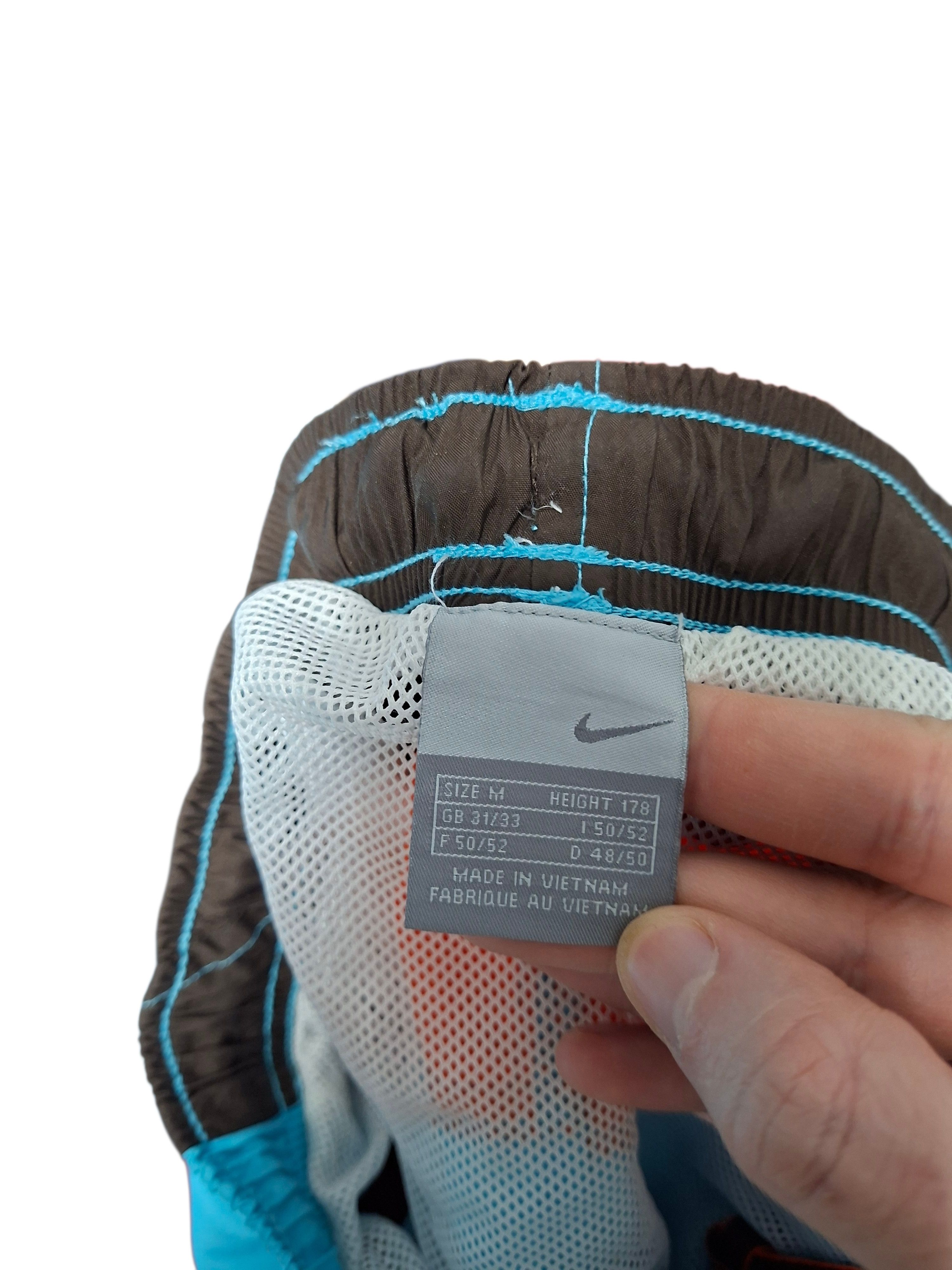 Nike NIKE VINTAGE NYLON SWIM SHORTS Size US 32 / EU 48 - 3 Thumbnail