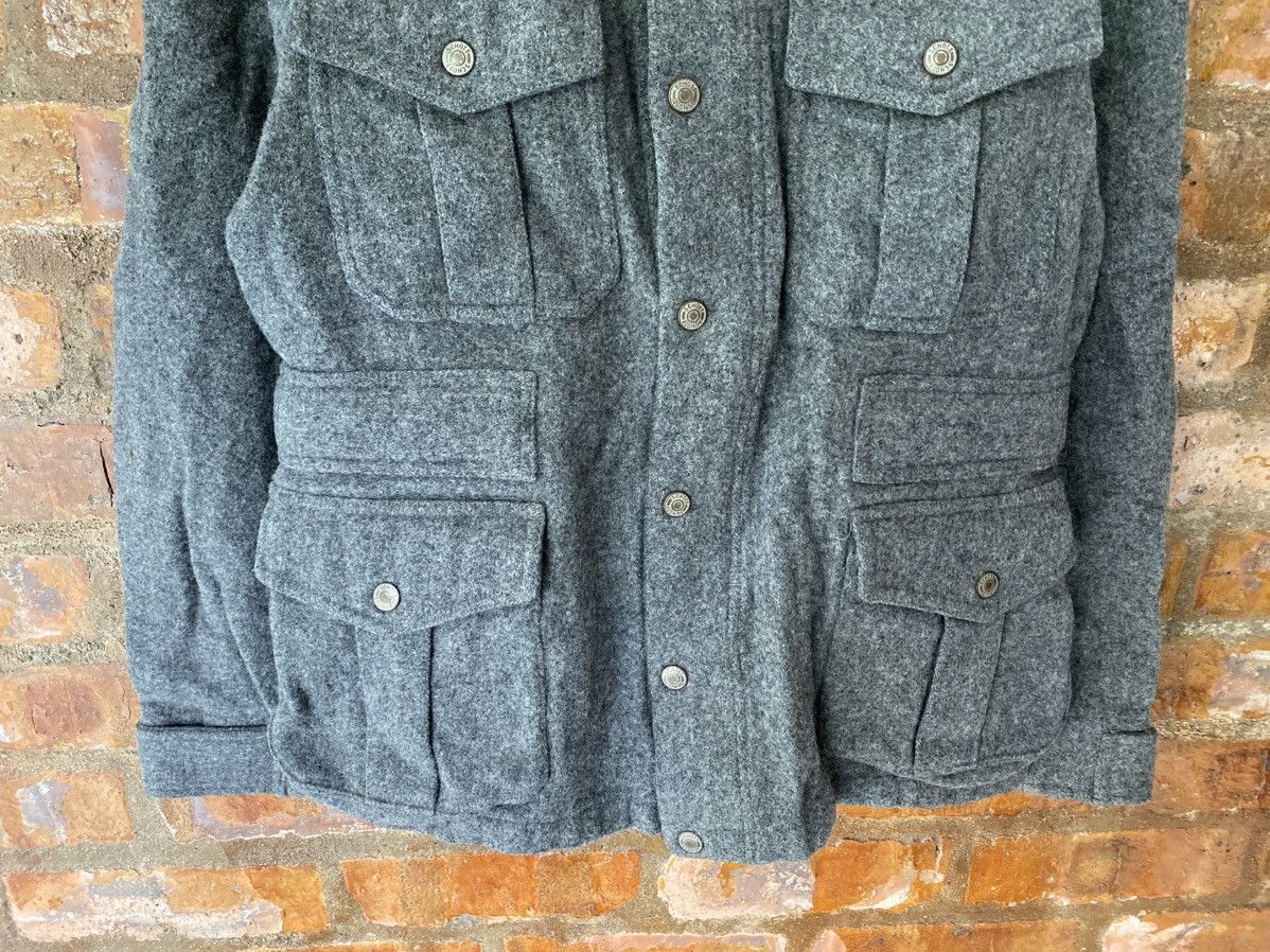 Schott 🔥AW08 Victim x Schott NYC Melton M-65 Wool Jacket Size US S / EU 44-46 / 1 - 4 Thumbnail
