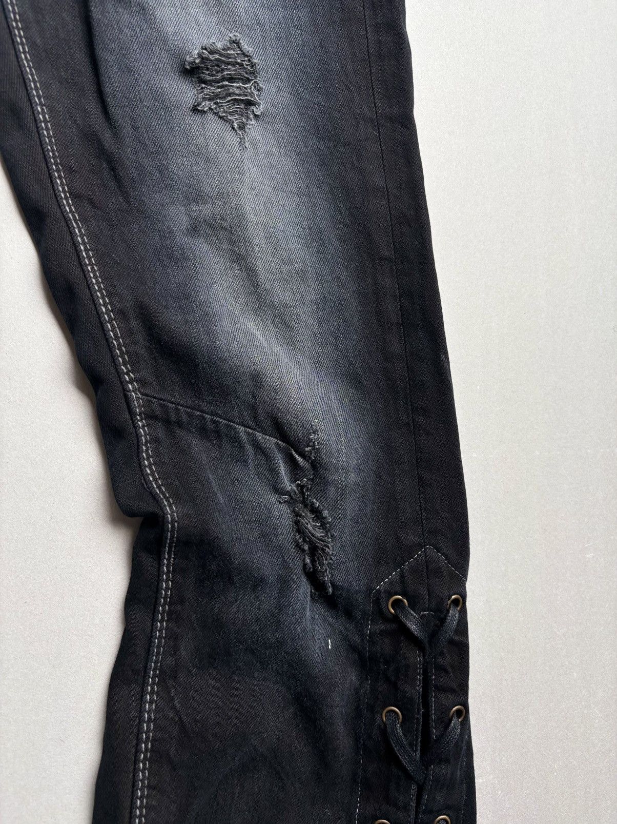 GOSTAR DE FUGA Lace up flare jeans Size US 28 / EU 44 - 3 Thumbnail