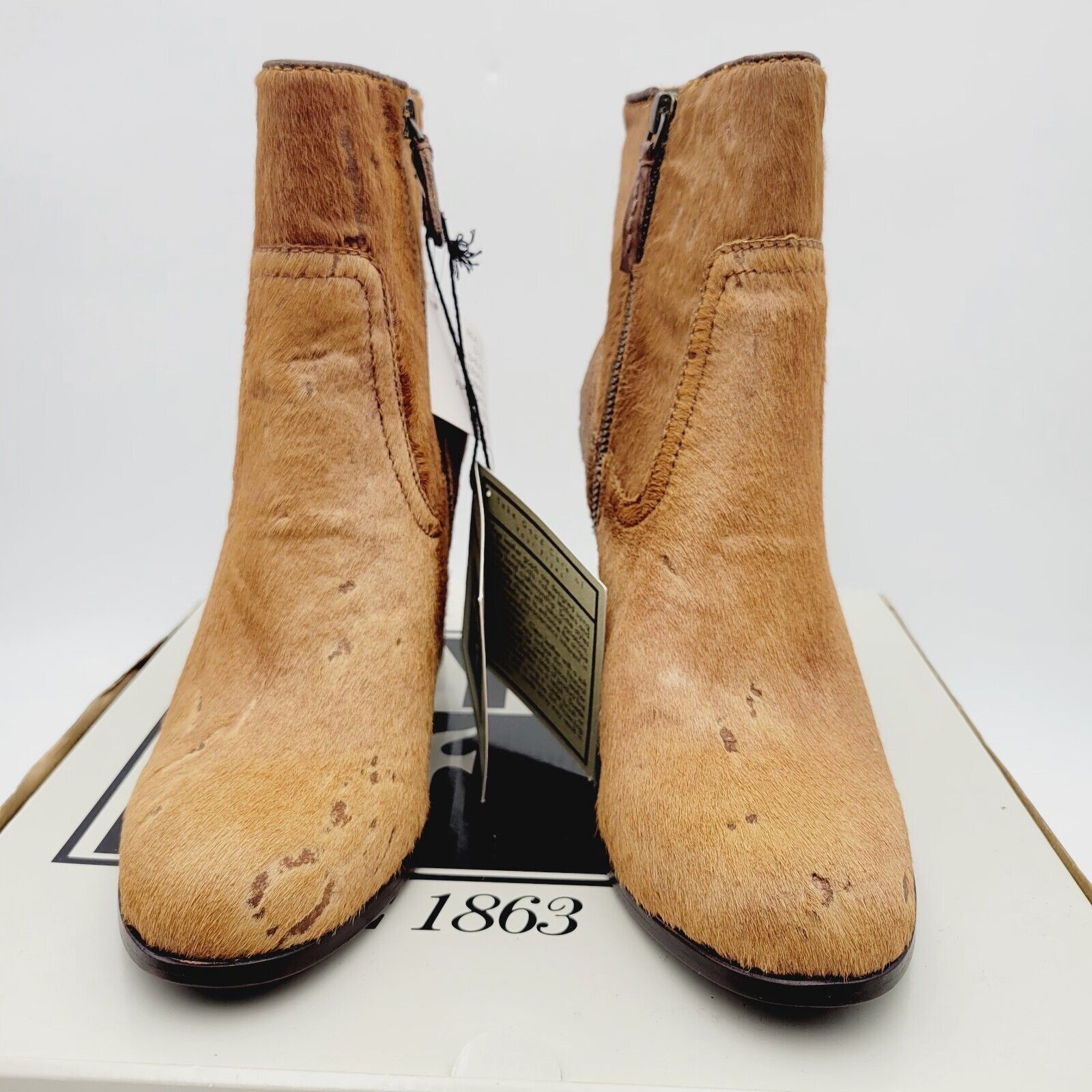 Frye FRYE Women's Parker Short Boots Cognac Size 9.5 Medium (M) Size US 9.5 / IT 39.5 - 8 Thumbnail