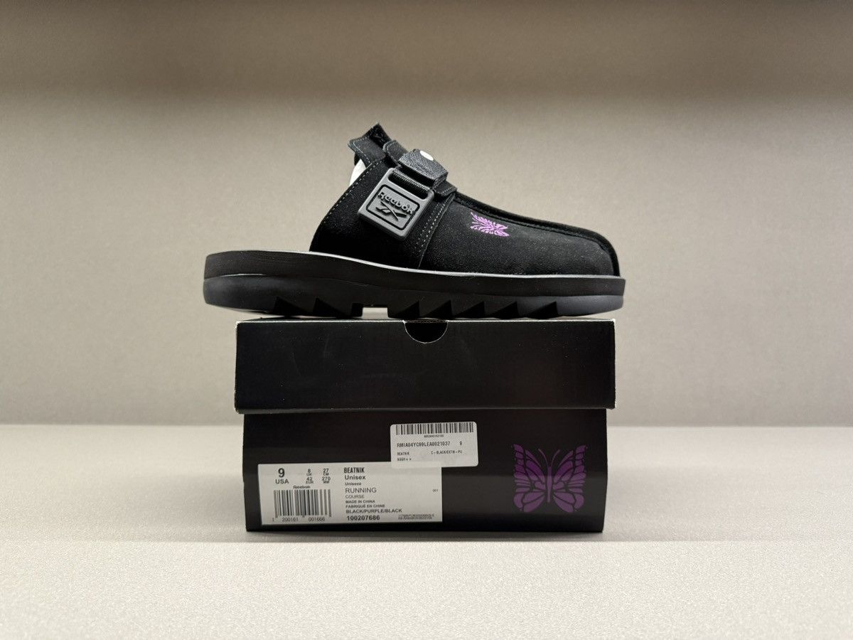 Needles × Reebok Reebok Beatnik Slides Black x Needles Size US 9 / EU 42 - 4 Thumbnail