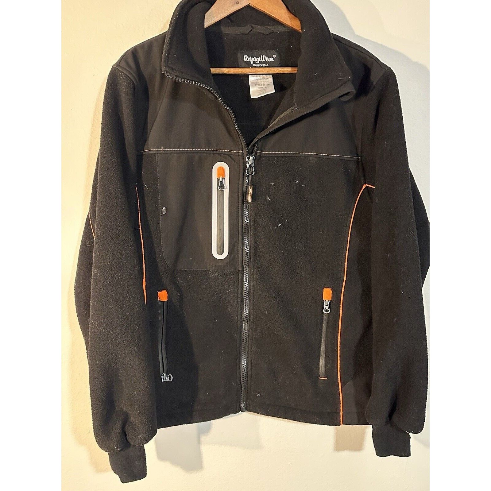 Refrigiwear RefrigiWear Jacket Men S Black Work Winter Workwear Size US S / EU 44-46 / 1 - 4 Thumbnail