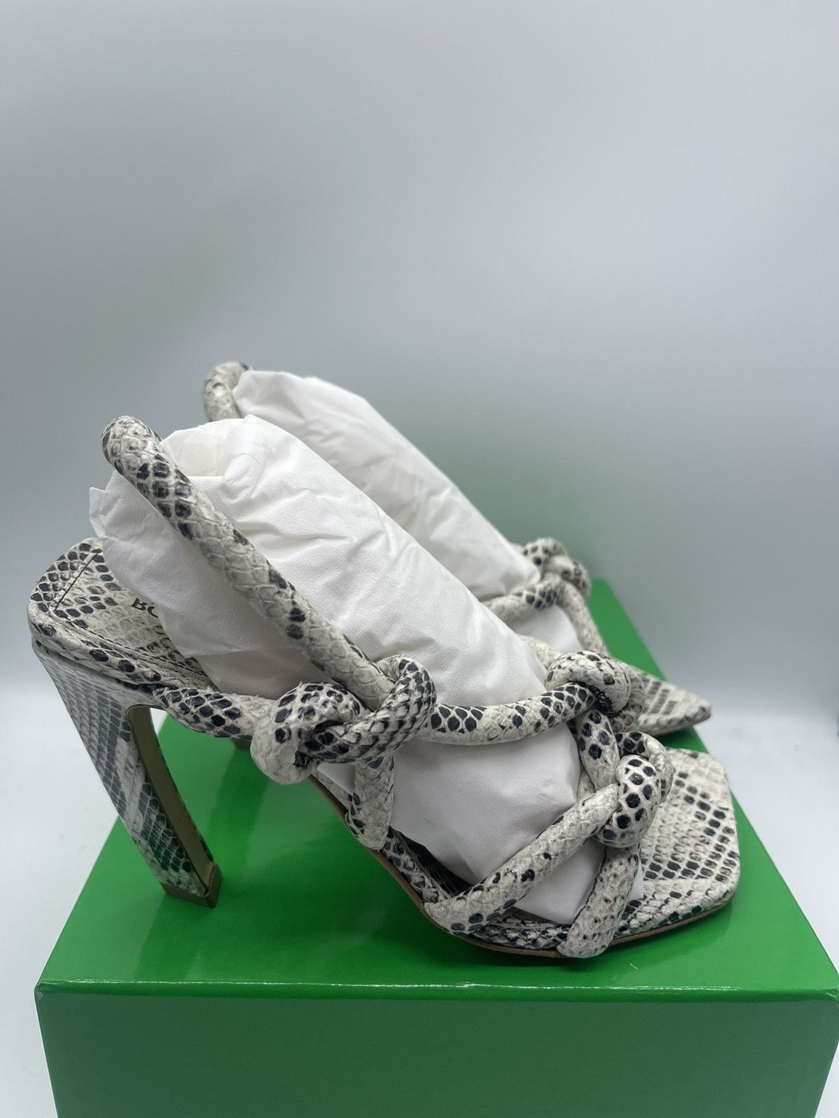 Bottega Veneta bottega veneta JIMBO SANDAL PRINTED PYTHON Size US 6 / IT 36 - 4 Thumbnail