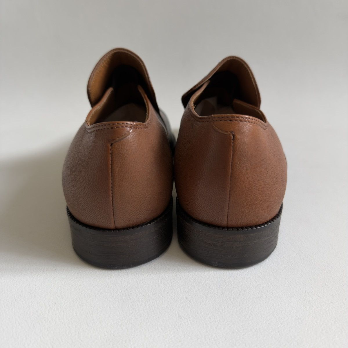 Dries Van Noten Brown ‘Burnished Toes’ Leather Loafers Size US 11 / EU 44 - 19 Thumbnail