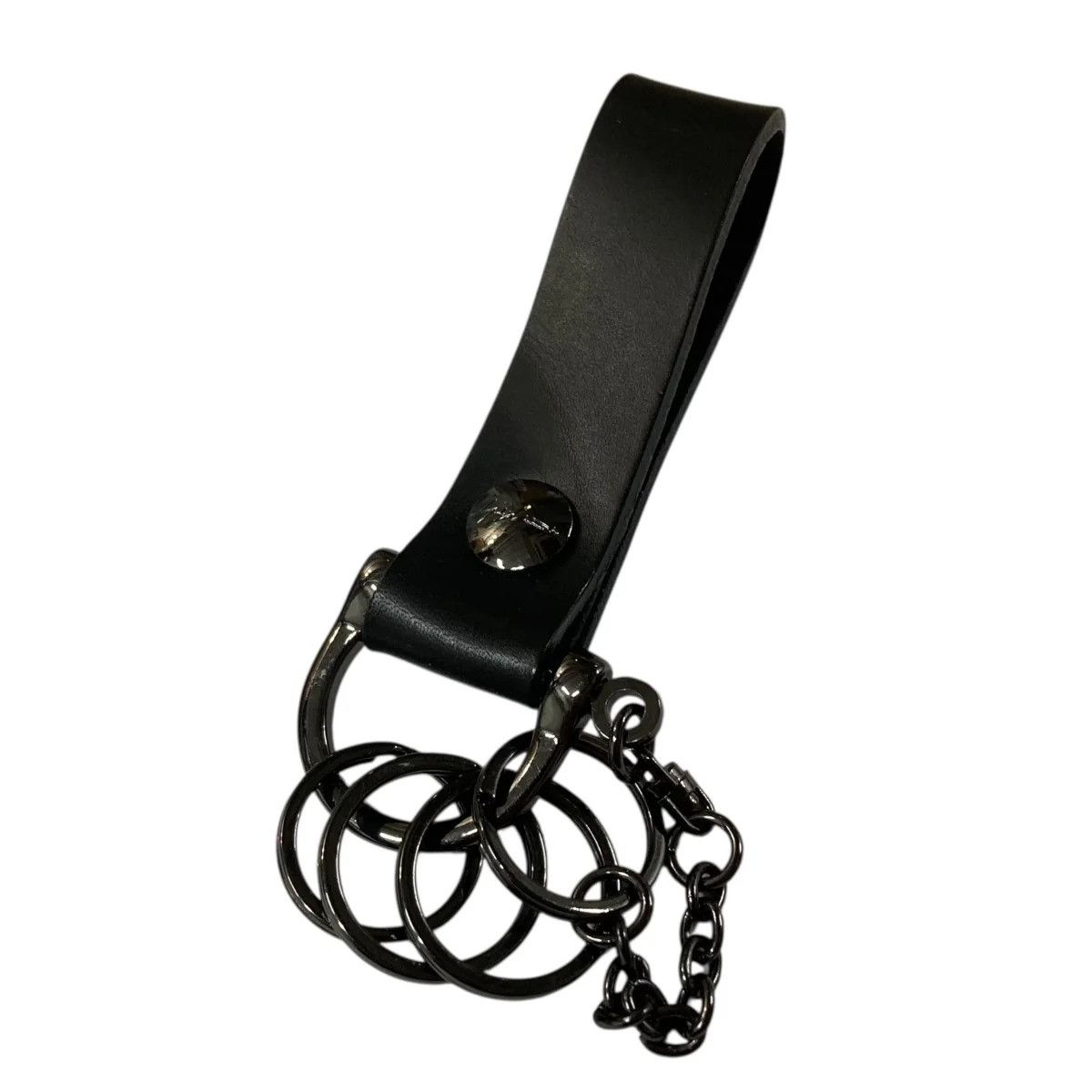 Yohji Yamamoto Leather Key Ring Size ONE SIZE - 1 Thumbnail