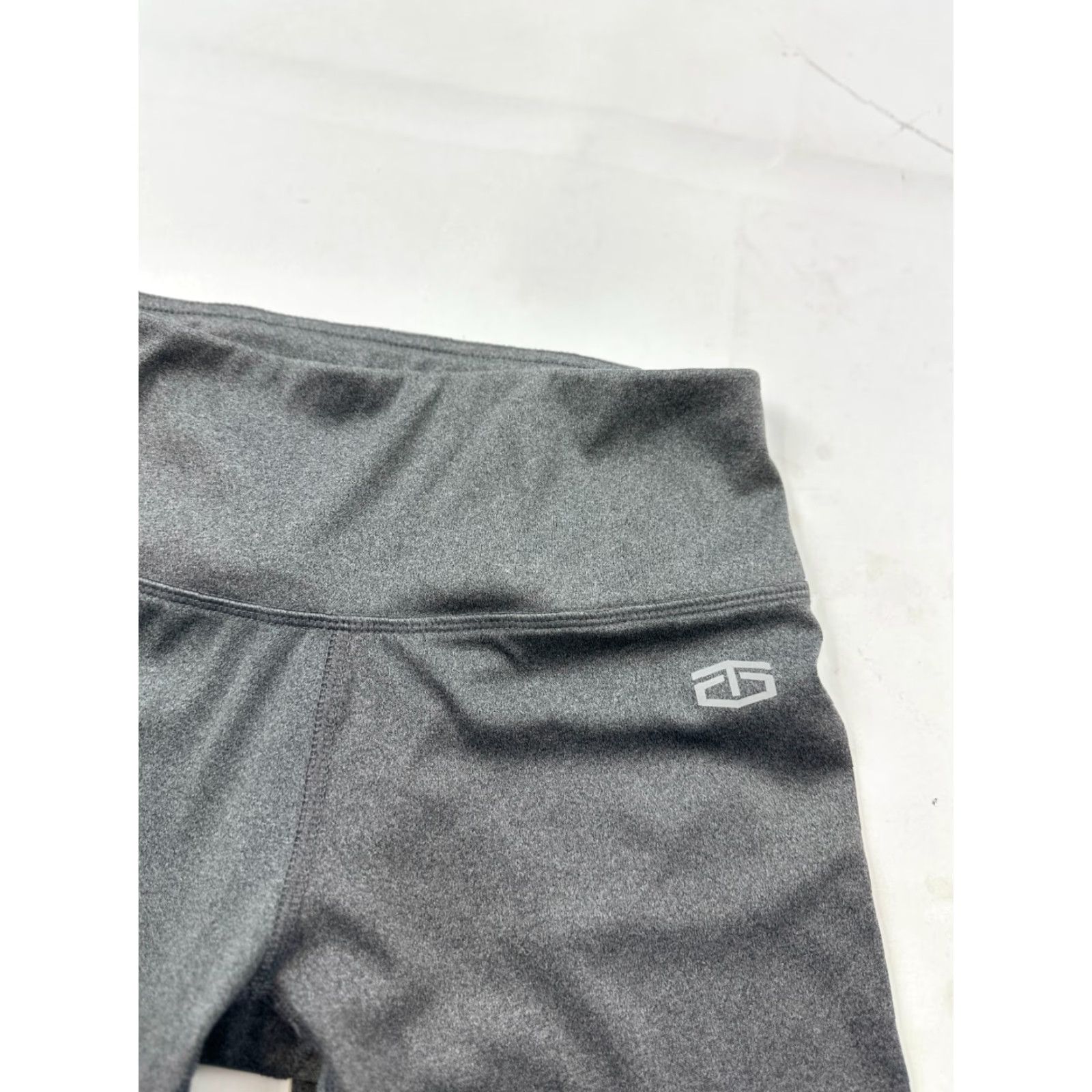 Tapout Tapout Leggings Womens Medium Gray Stretch Active Yoga Gym Workout High Waisted Size 32" / US 10 / IT 46 - 4 Thumbnail