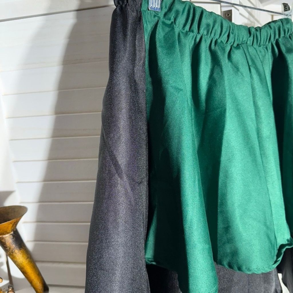 Vintage Roronoa Zoro Anime Cosplay Halloween Skirt Green/Black 3XL Size 42" / US 20 - 5 Thumbnail