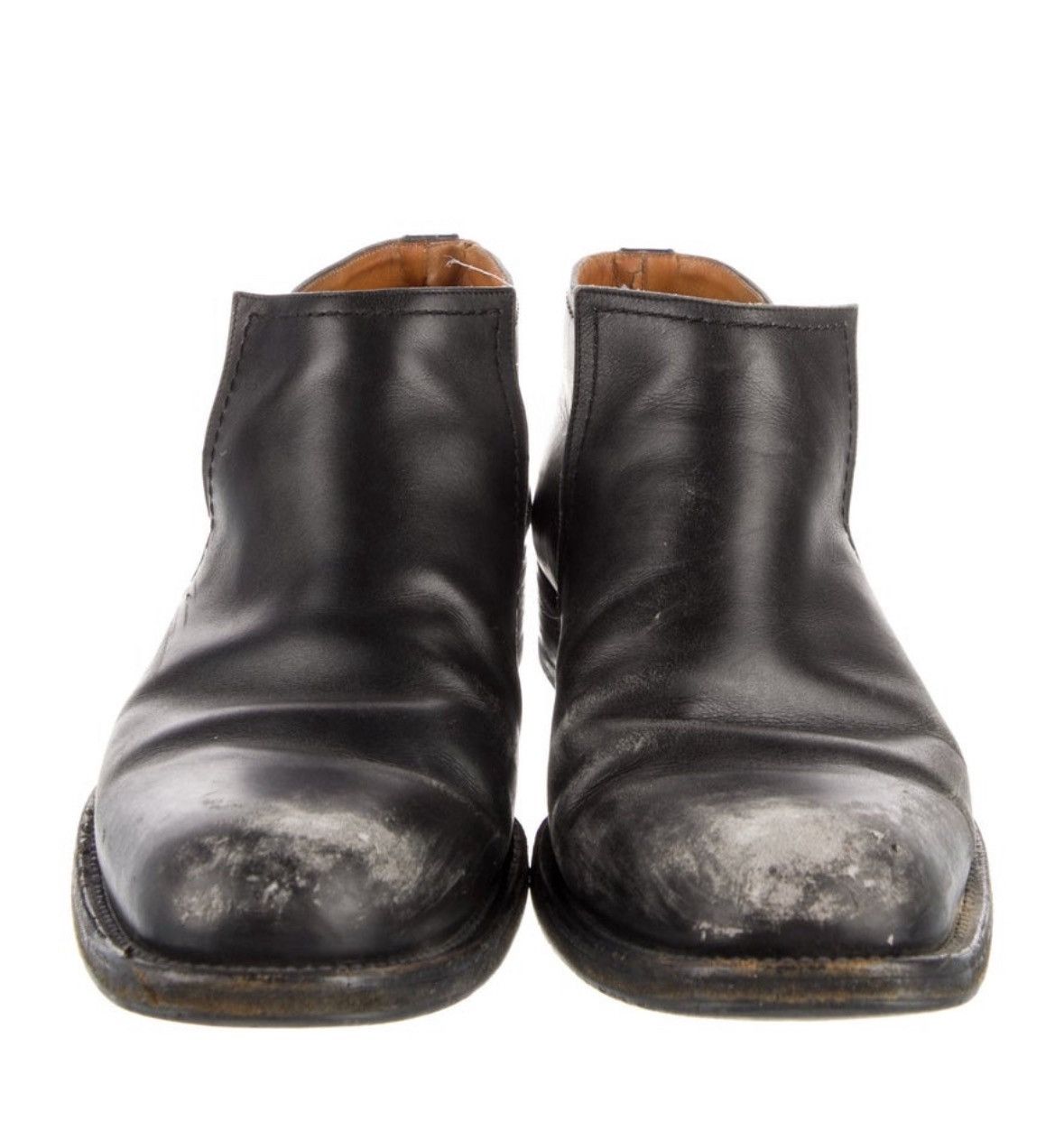 Hermes Vintage Hermès Leather Boots Size US 10.5 / EU 43-44 - 2 Thumbnail