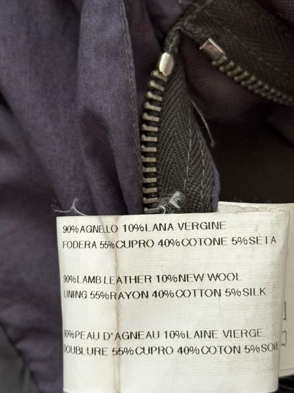 Rick Owens Rick Owens SS11 “Anthem” Intarsia Leather Jacket Size US XS / EU 42 / 0 - 17 Thumbnail