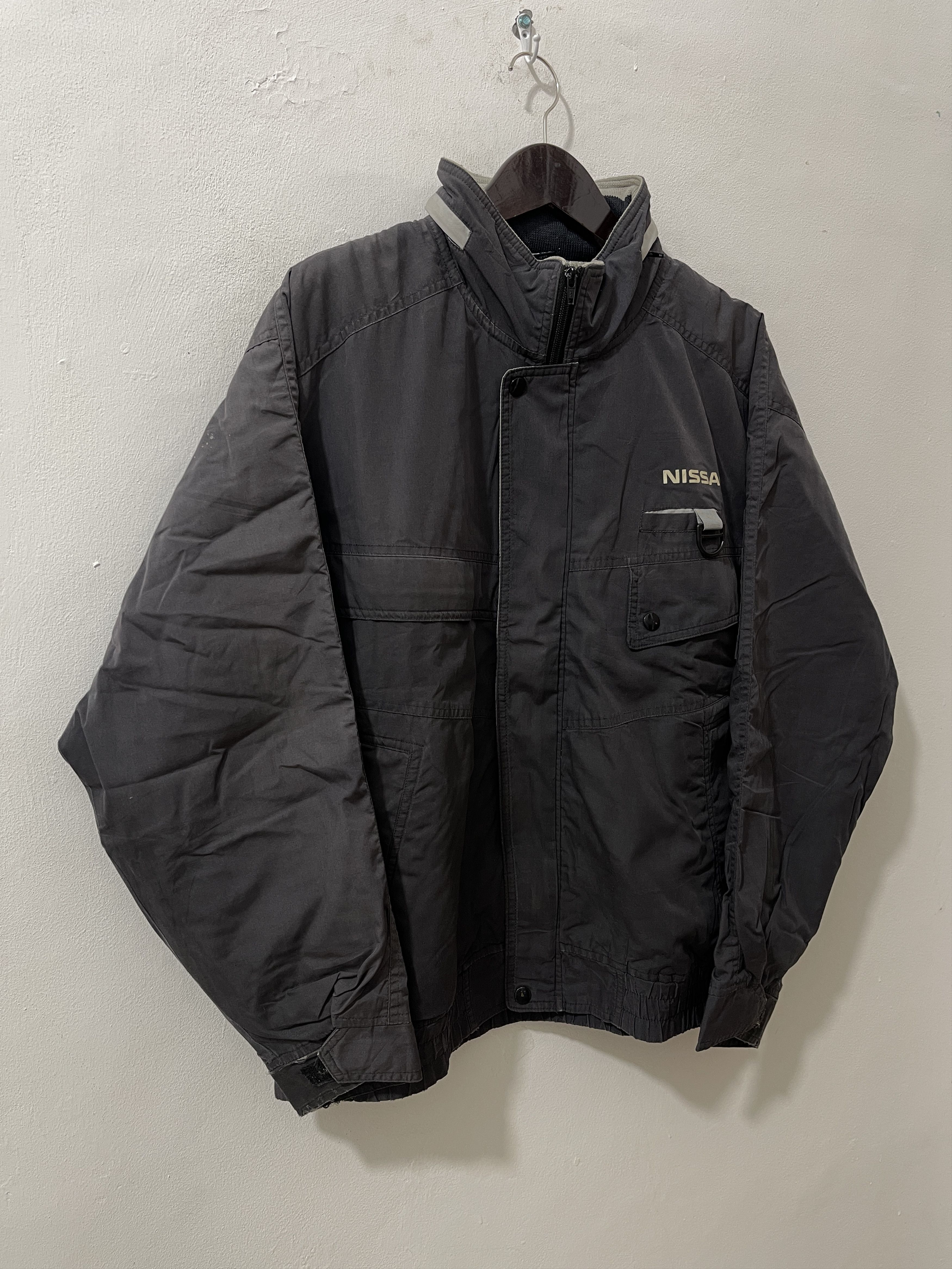 Other Vintage Racing Nissan Japan Motorsport Sun Faded Jacket Size US XL / EU 56 / 4 - 4 Thumbnail