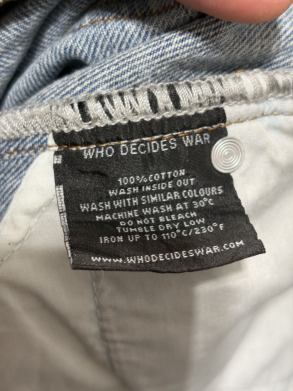 Who Decides War Who Decides War Virtuous Jeans Size US 30 / EU 46 - 6 Thumbnail