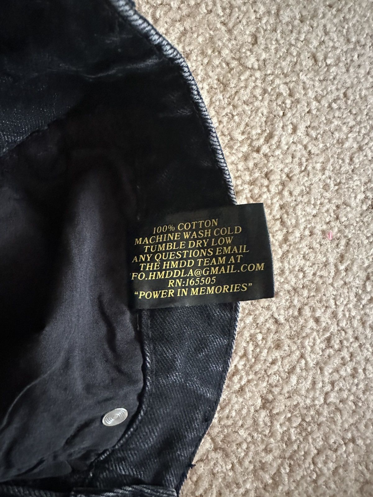 HMDD HMDD Black Crystal Billie Jean Shorts (C2G Jort) Size Medium Size US 32 / EU 48 - 5 Thumbnail