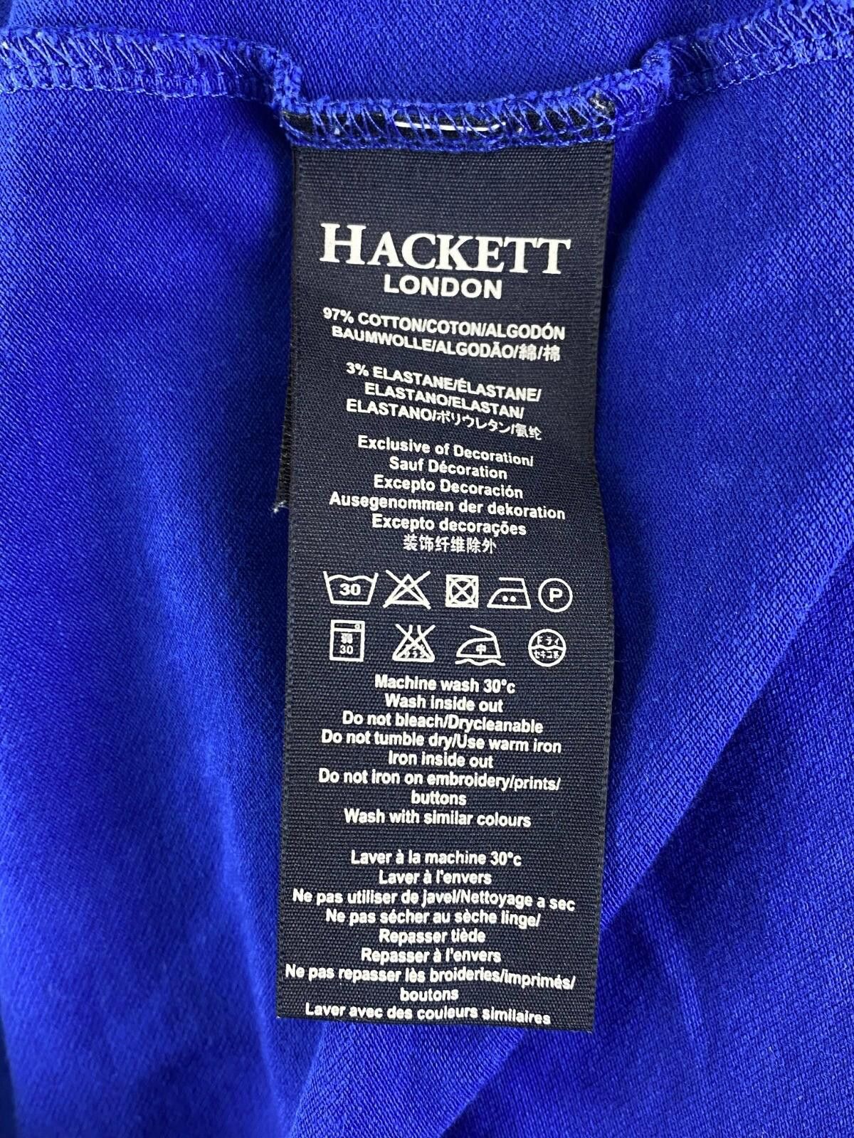 Hackett Hackett Aston Martin Racing Blue #5 Polo Shirt Size L Size US L / EU 52-54 / 3 - 12 Thumbnail