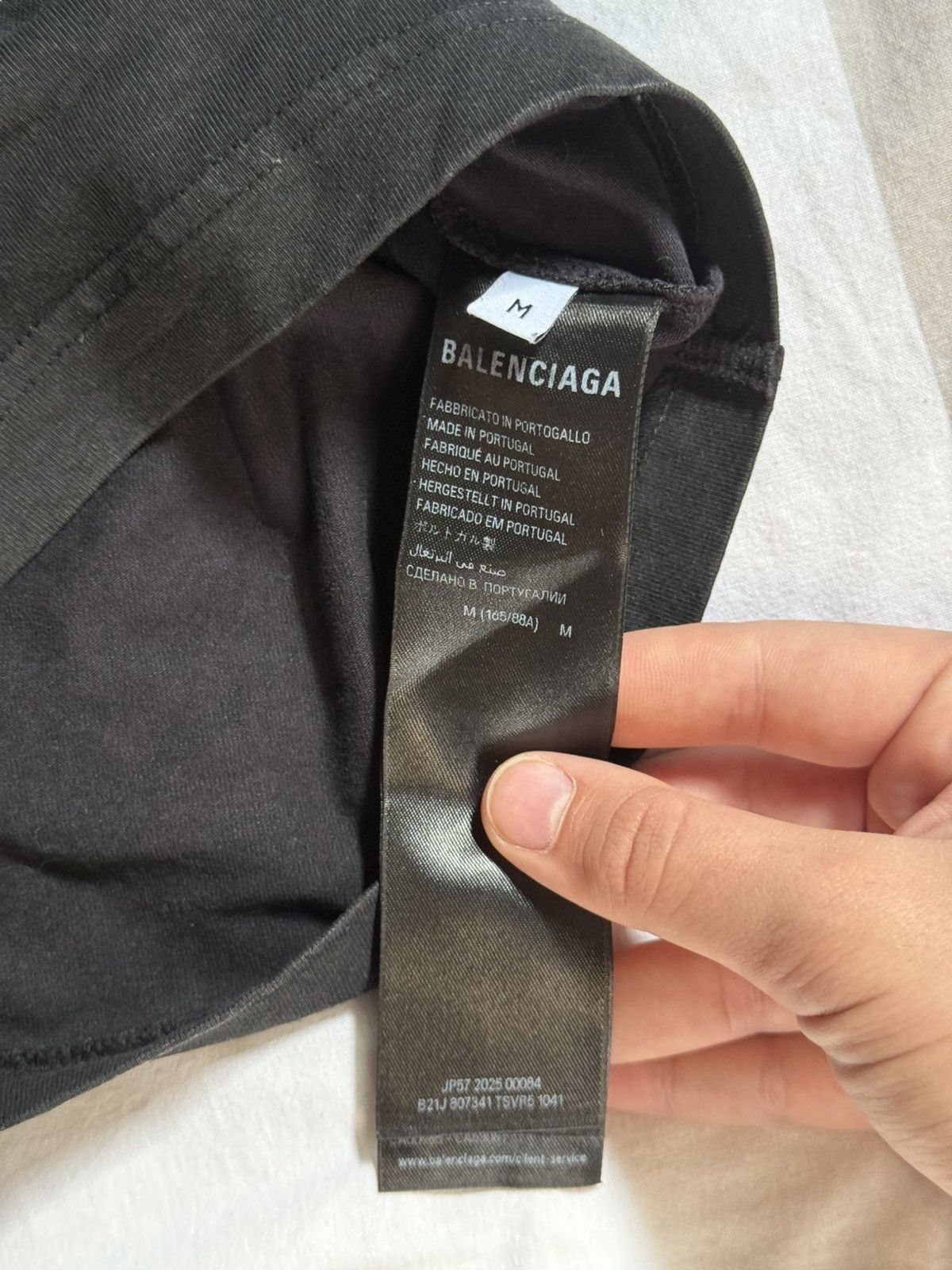 Balenciaga Balenciaga “Shrunk City of Angels T-Shirt” Size XS / US 0-2 / IT 36-38 - 4 Thumbnail