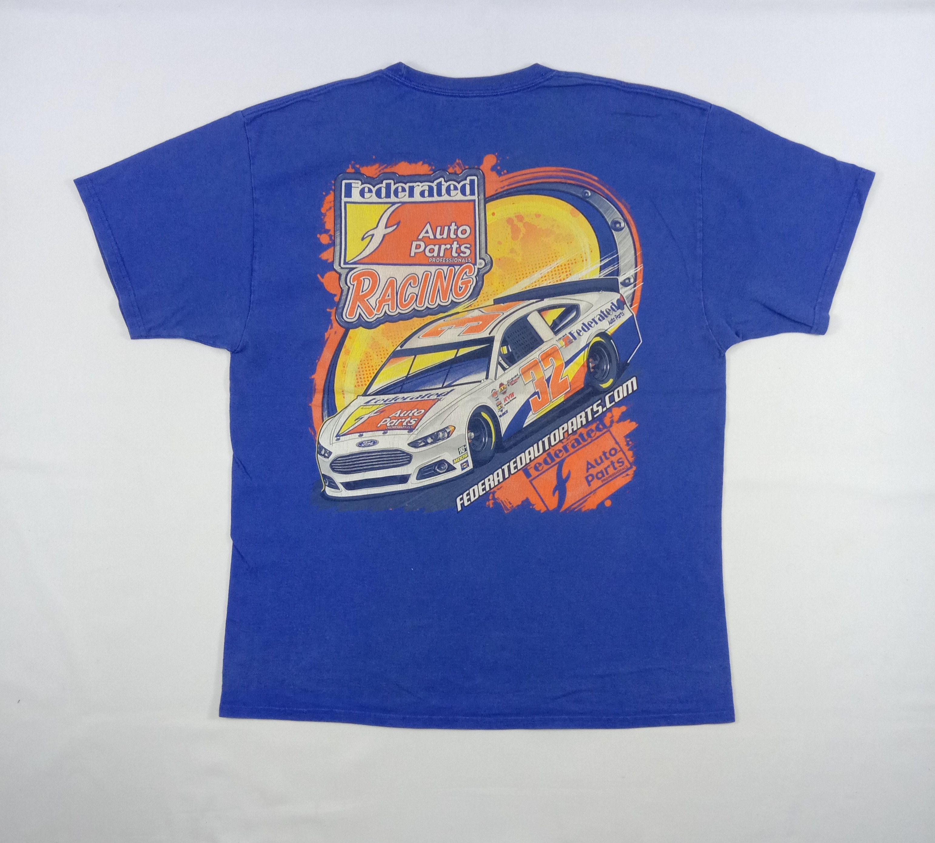 NASCAR Vintage Nascar Federated Auto Parts Professionals Racing Tee Size US L / EU 52-54 / 3 - 1 Thumbnail