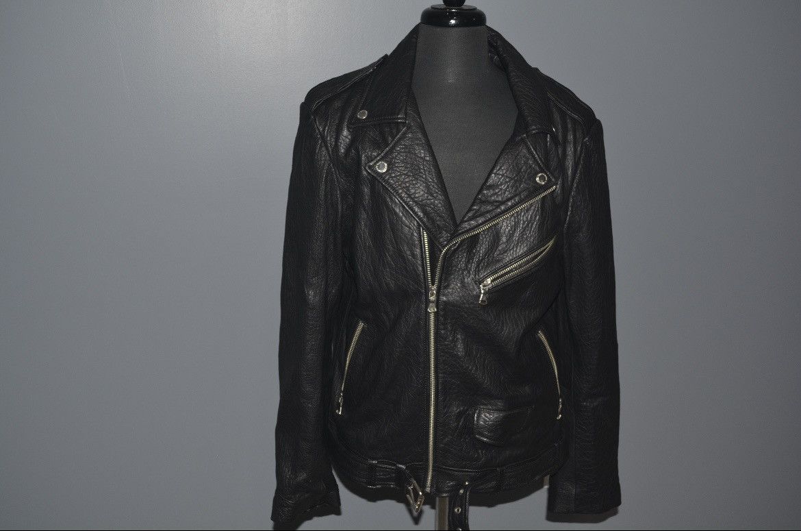 Stolen Girlfriends Club Black joey biker leather jacket Size US XL / EU 56 / 4 - 1 Thumbnail
