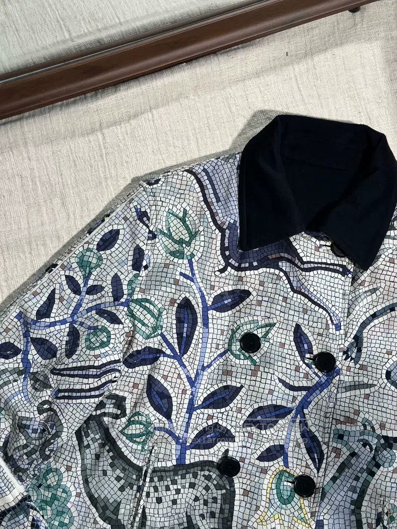 Hermes Hermes Margiela Era Silk Wool Two-Sided Vintage Graffiti P Size XL / US 12-14 / IT 48-50 - 6 Thumbnail