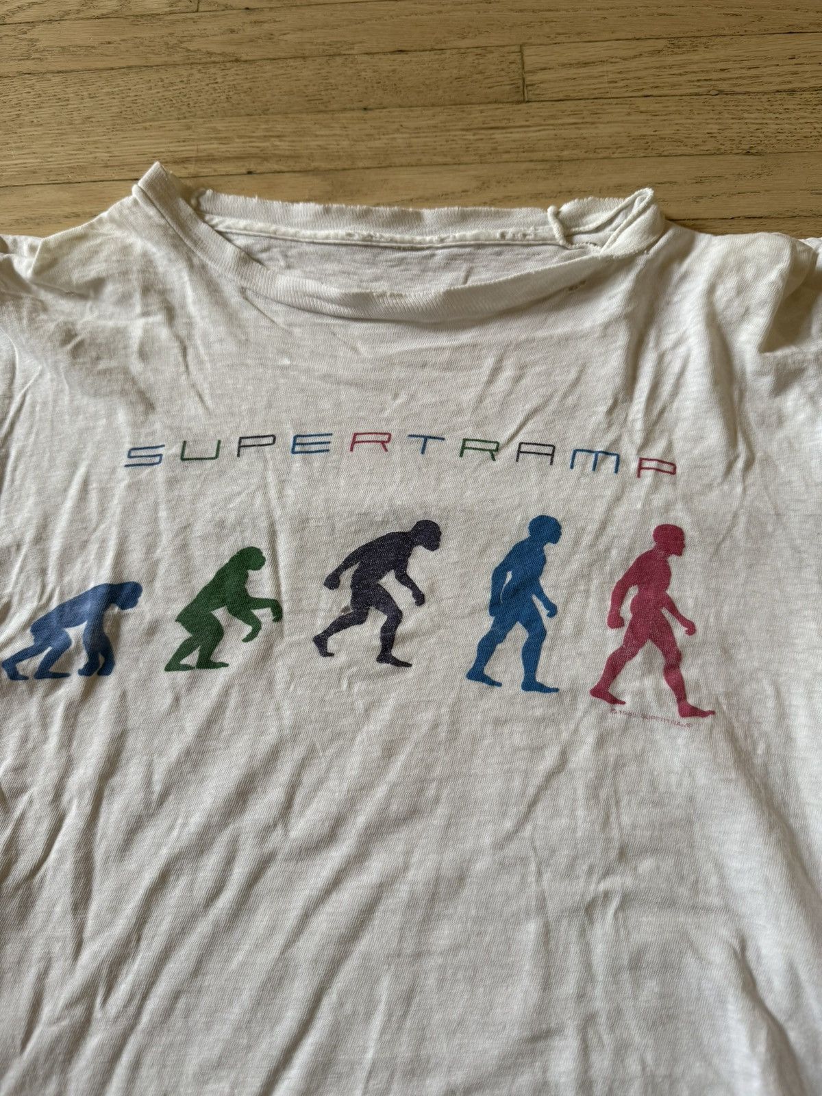 Vintage Vintage Supertramp t shirt Size US S / EU 44-46 / 1 - 2 Thumbnail