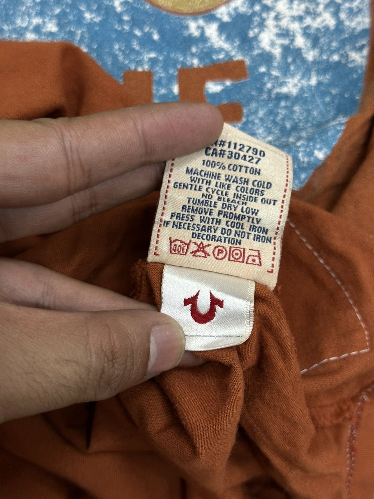 True Religion True Religion White Stitching L/S Shirt Size US M / EU 48-50 / 2 - 10 Thumbnail