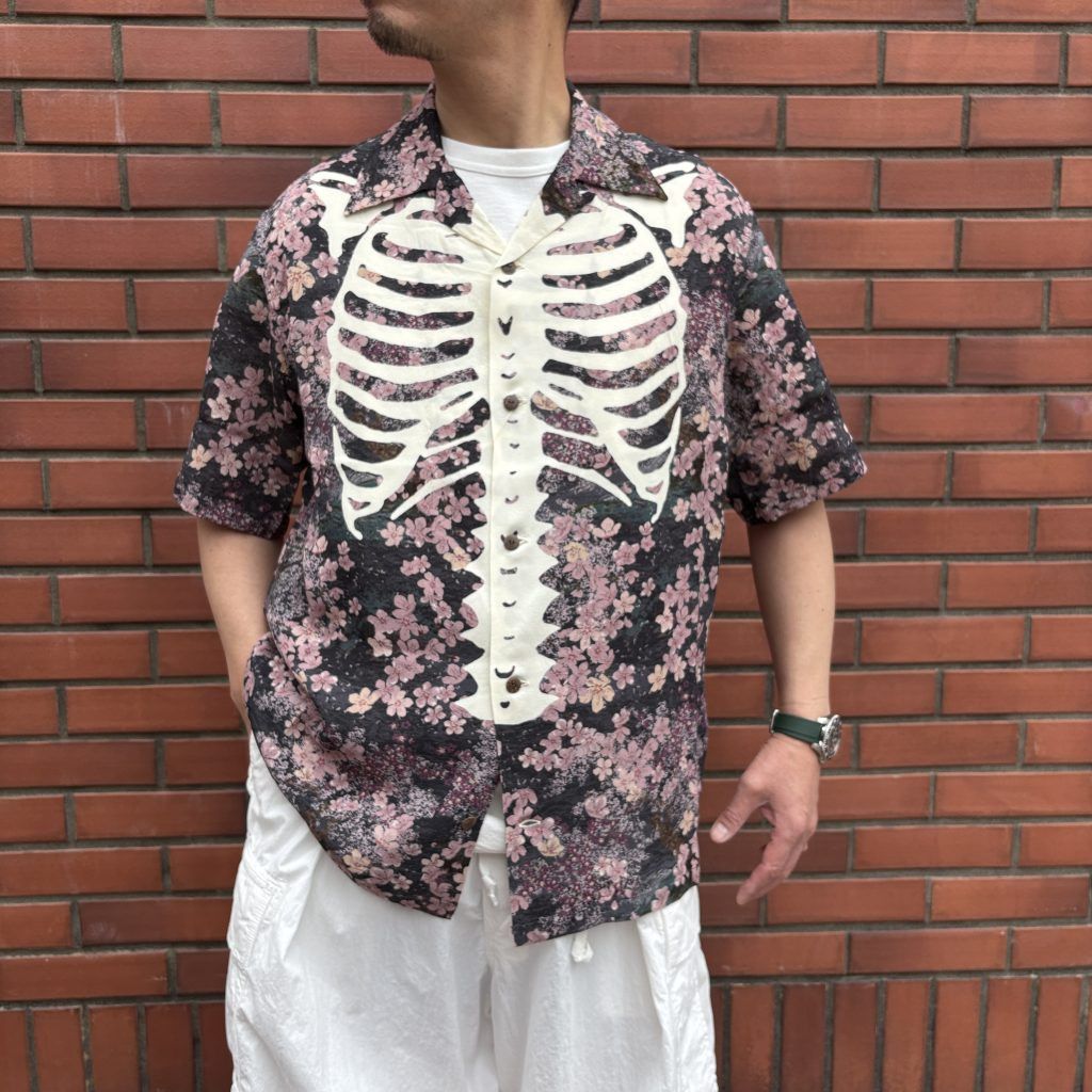 Kapital KAPITAL rayon Sakura Bone pt aloha shirt sumiguro new Size US XL / EU 56 / 4 - 7 Thumbnail