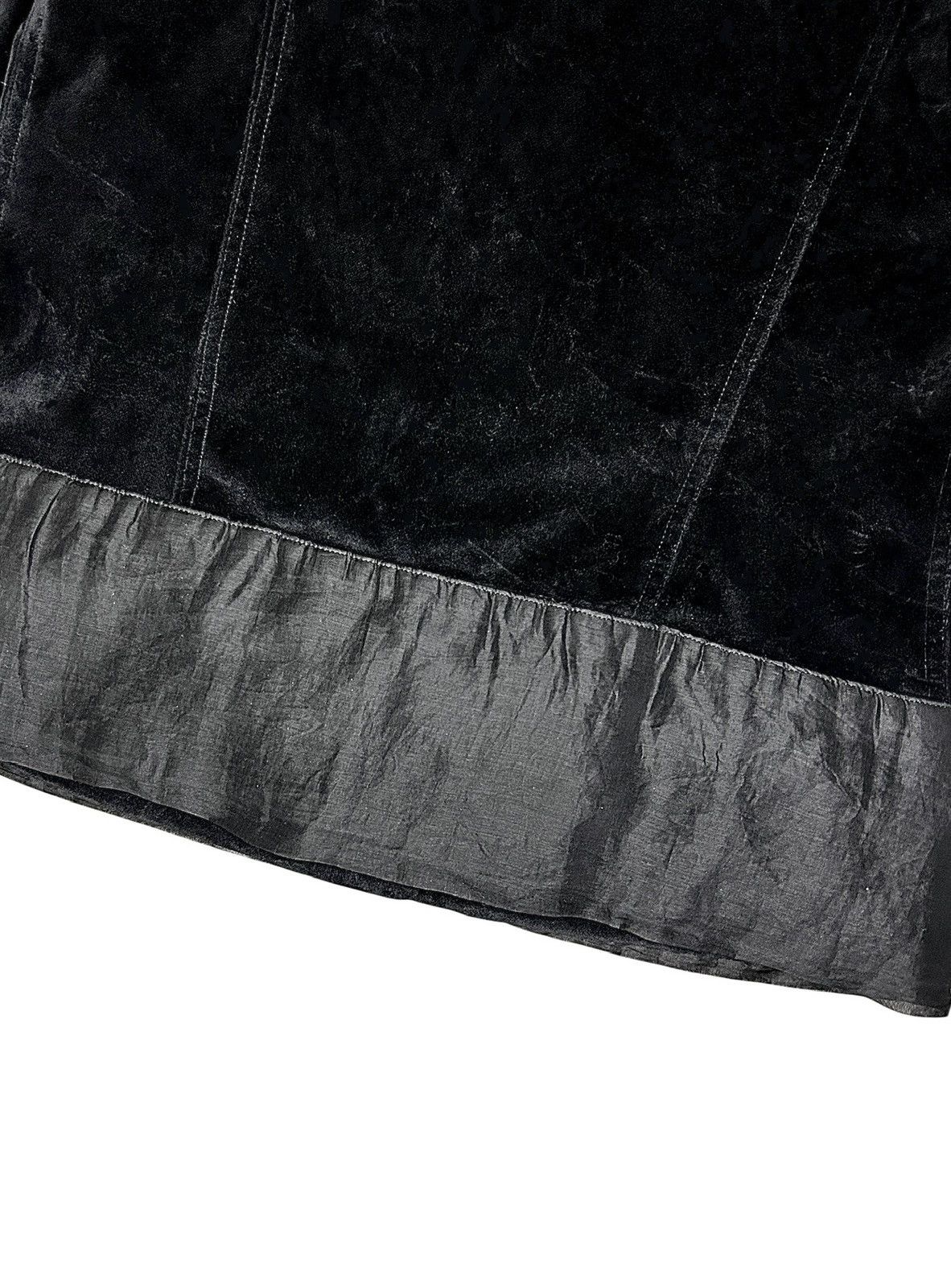 Helmut Lang F/W 97 Velvet Trucker Jacket Size M / US 6-8 / IT 42-44 - 10 Thumbnail